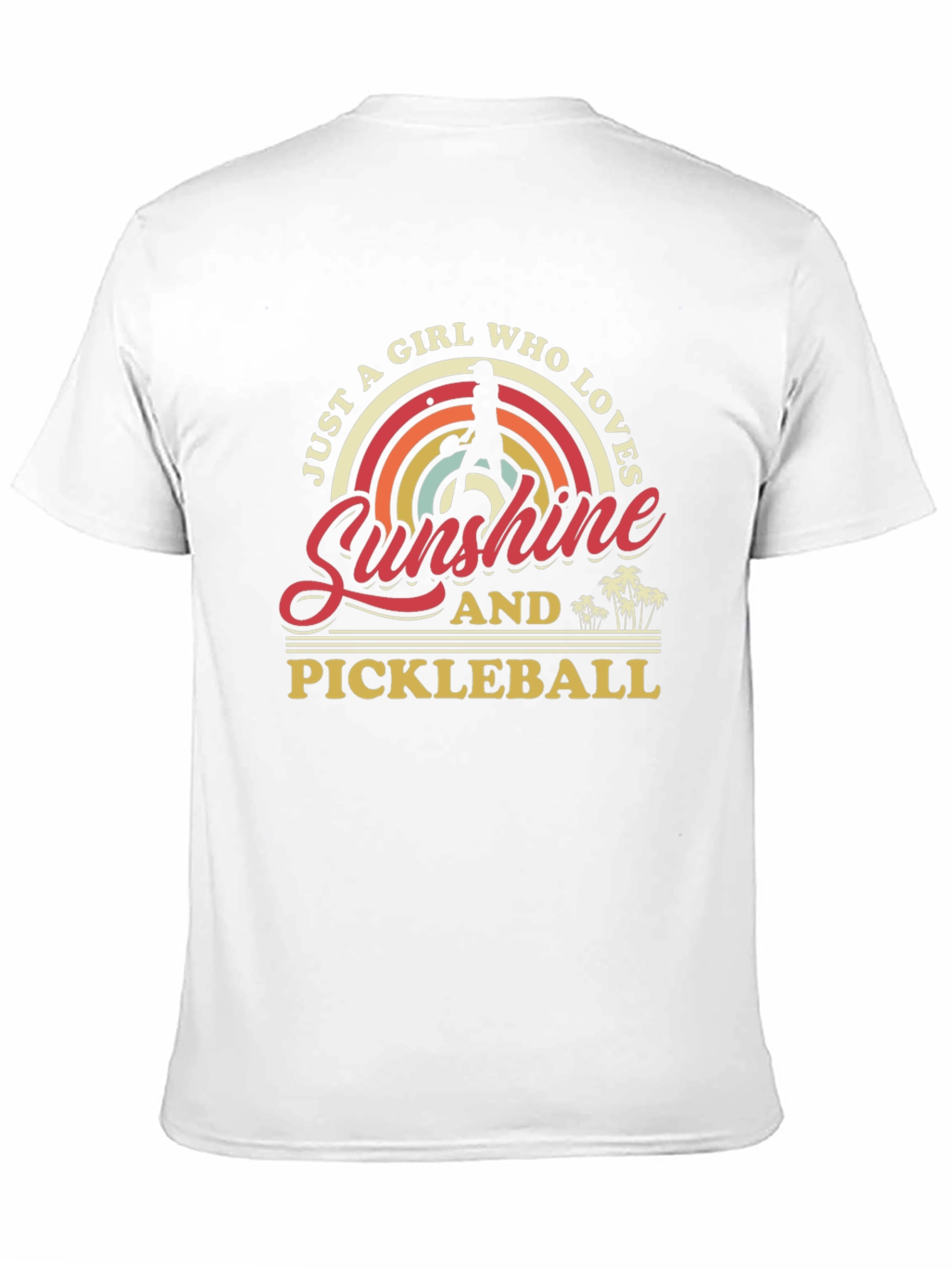 Sunshine & Pickleball Graphic T-Shirt