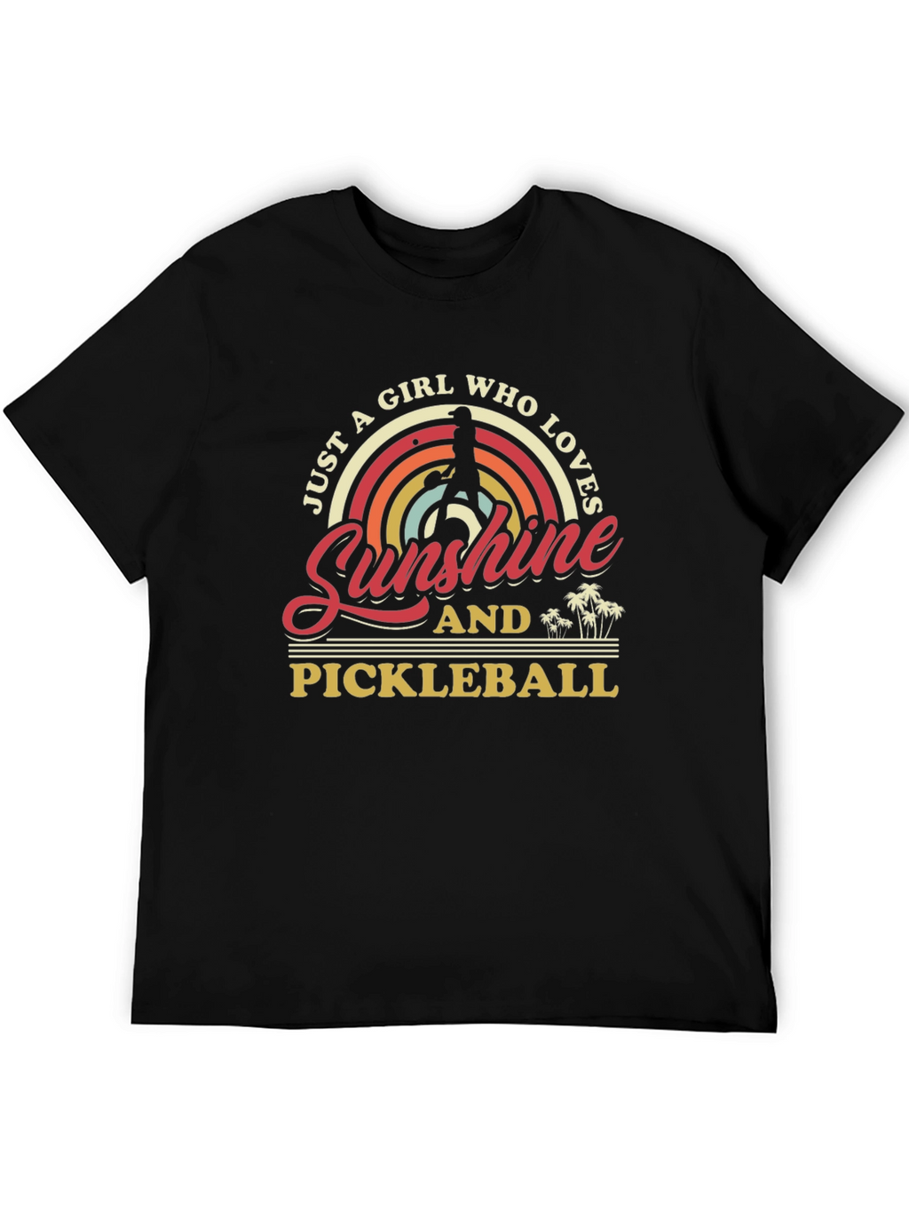 Sunshine & Pickleball Graphic T-Shirt
