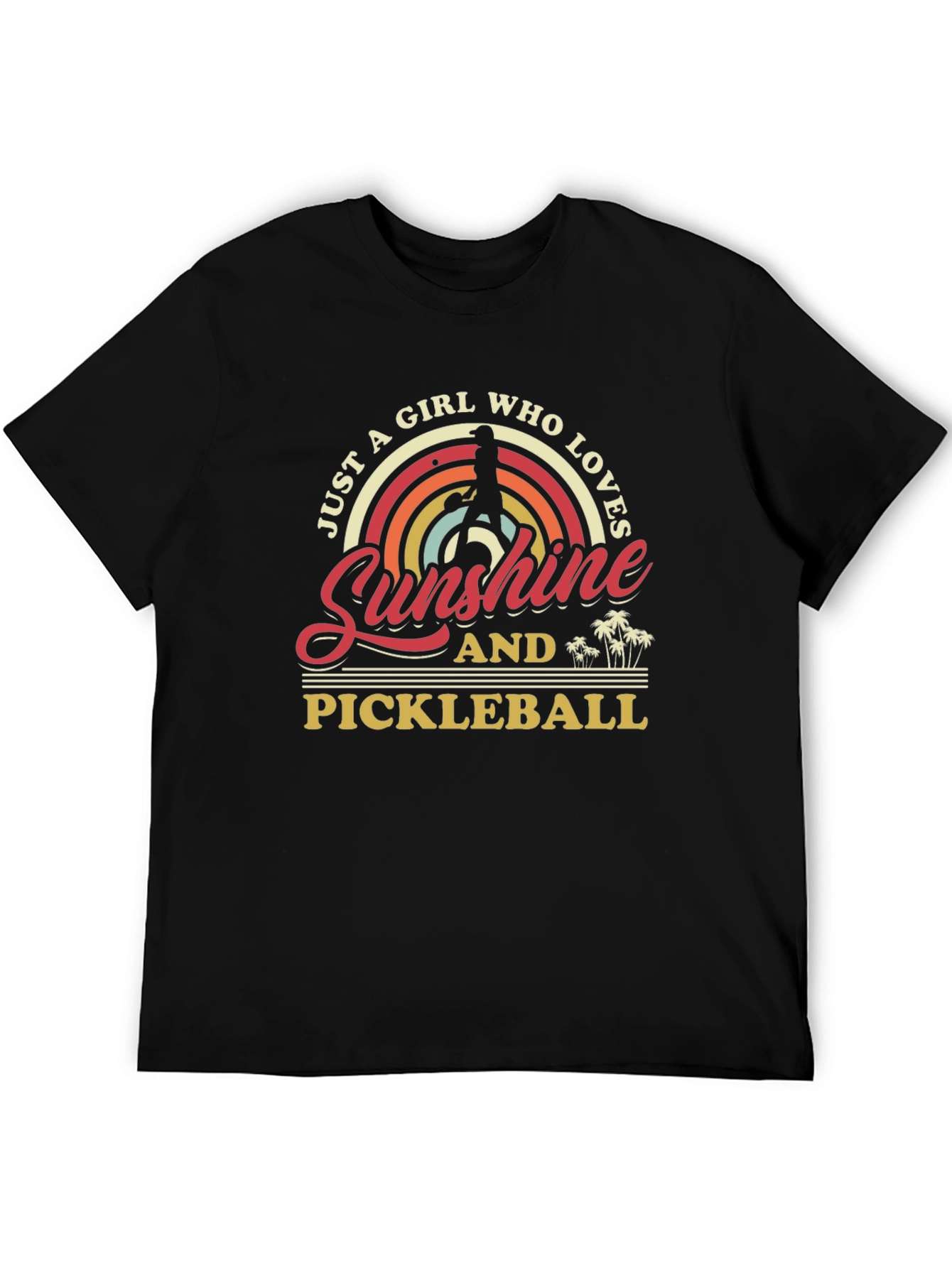 Sunshine & Pickleball Graphic T-Shirt