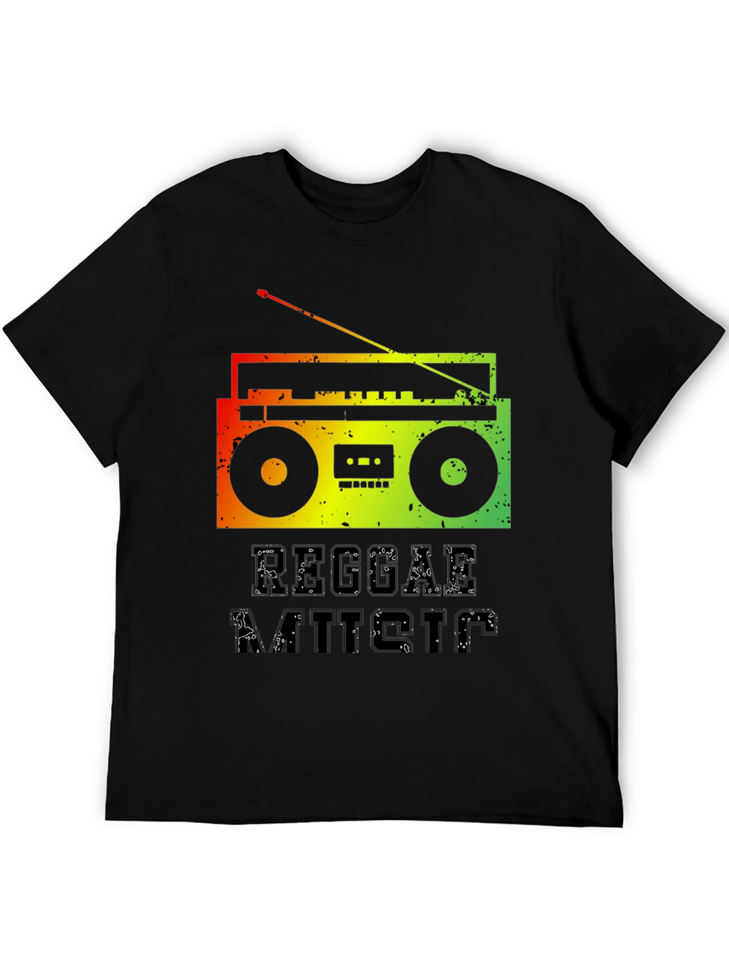 Reggae Matters Graphic Tee - Black
