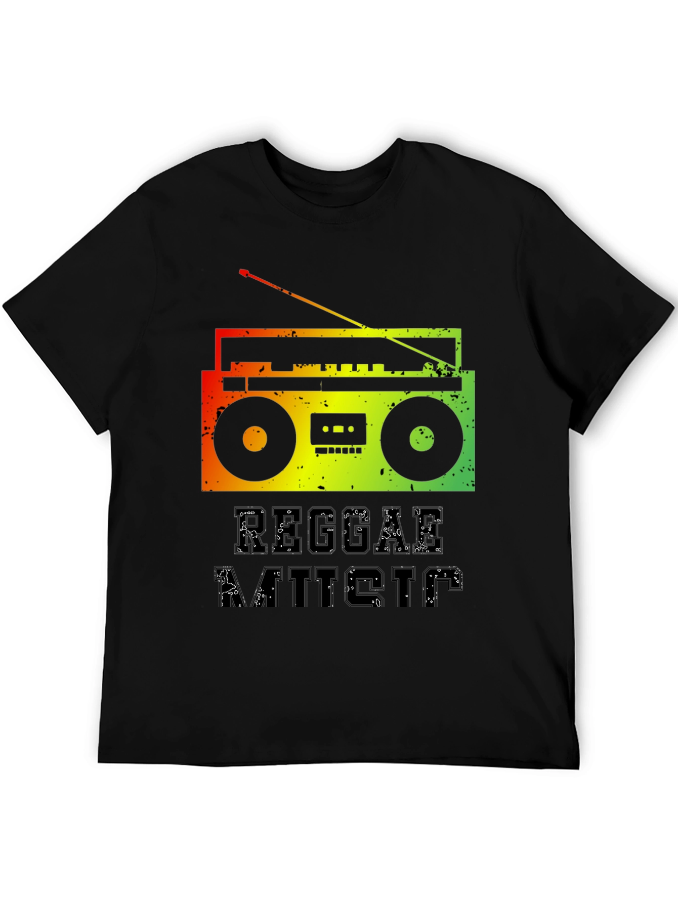 Reggae Matters Graphic Tee - Black