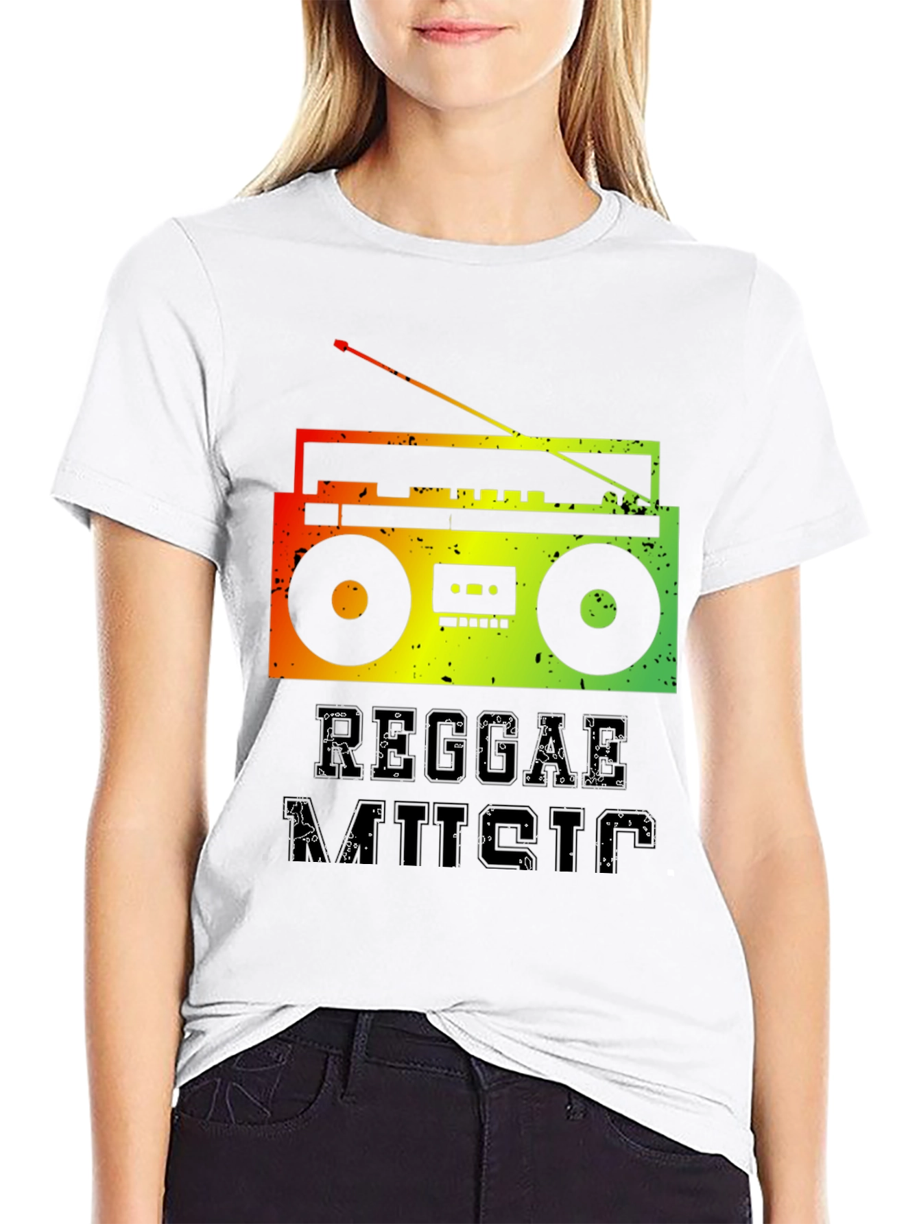 Reggae Matters Graphic Tee - Black