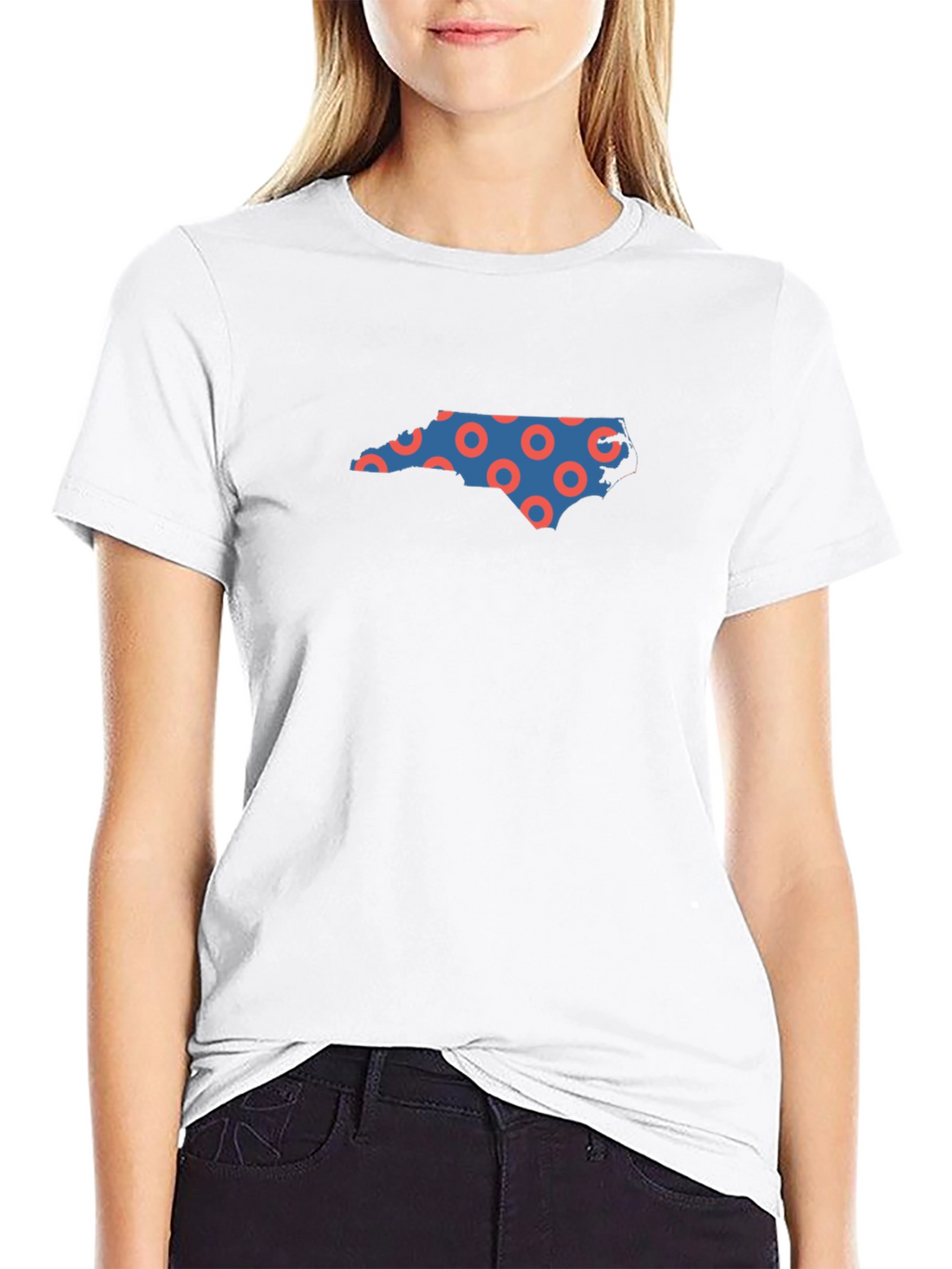 North Carolina Donuts Graphic T-Shirt