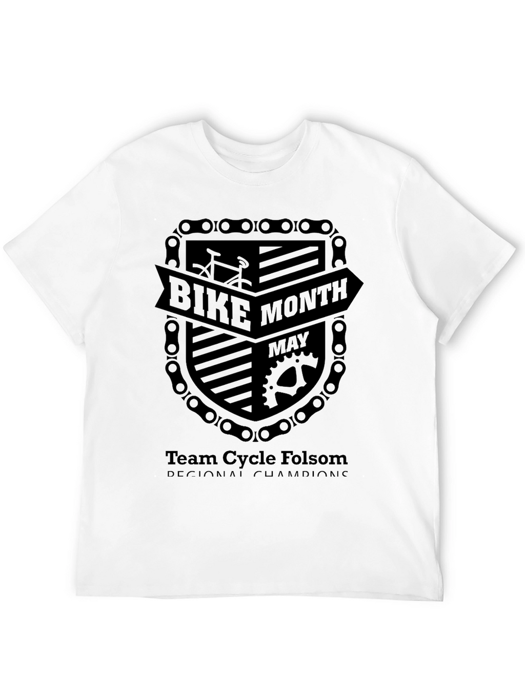 Bike Month T-Shirt - Team Cycle Folsom