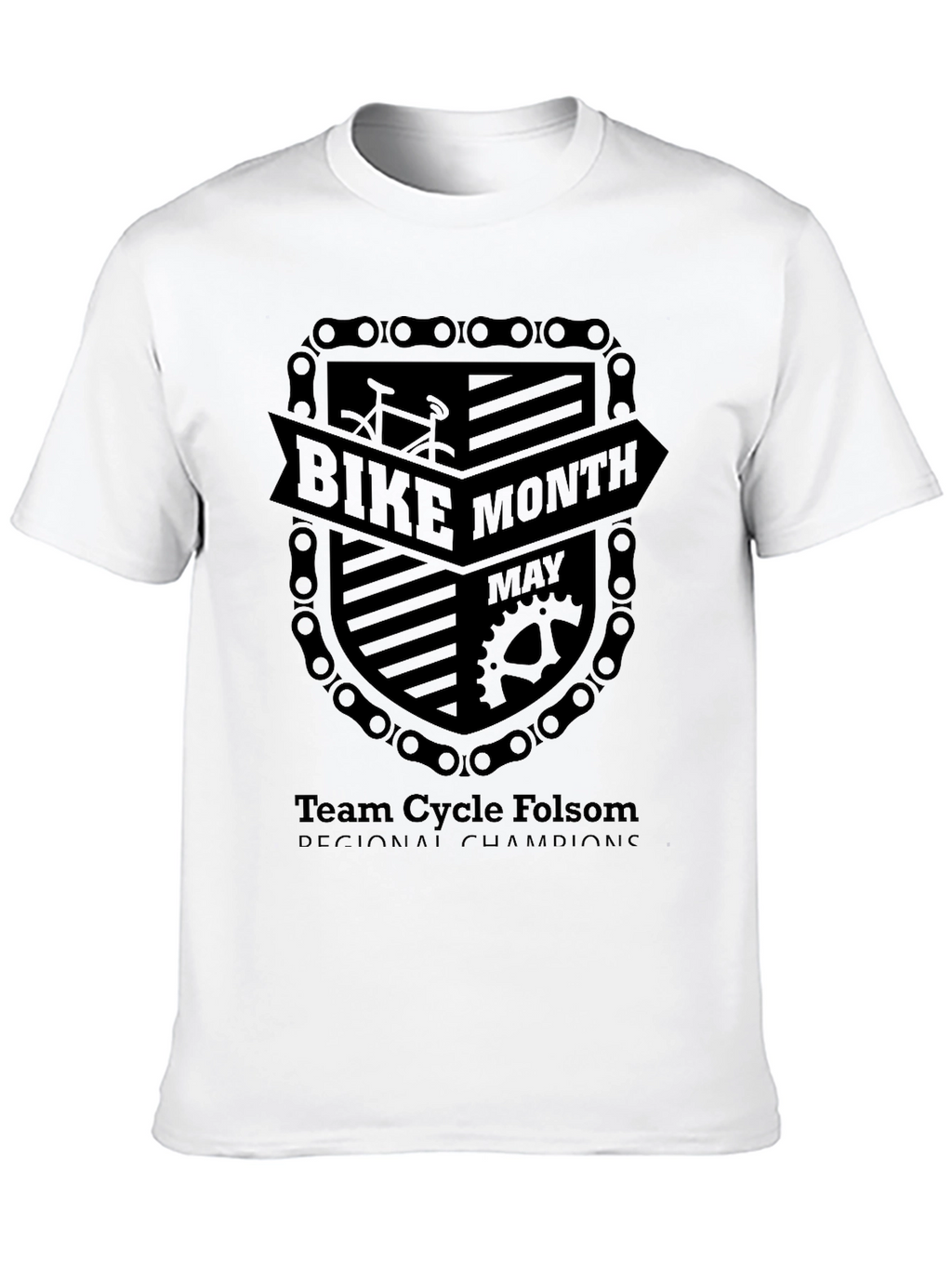 Bike Month T-Shirt - Team Cycle Folsom