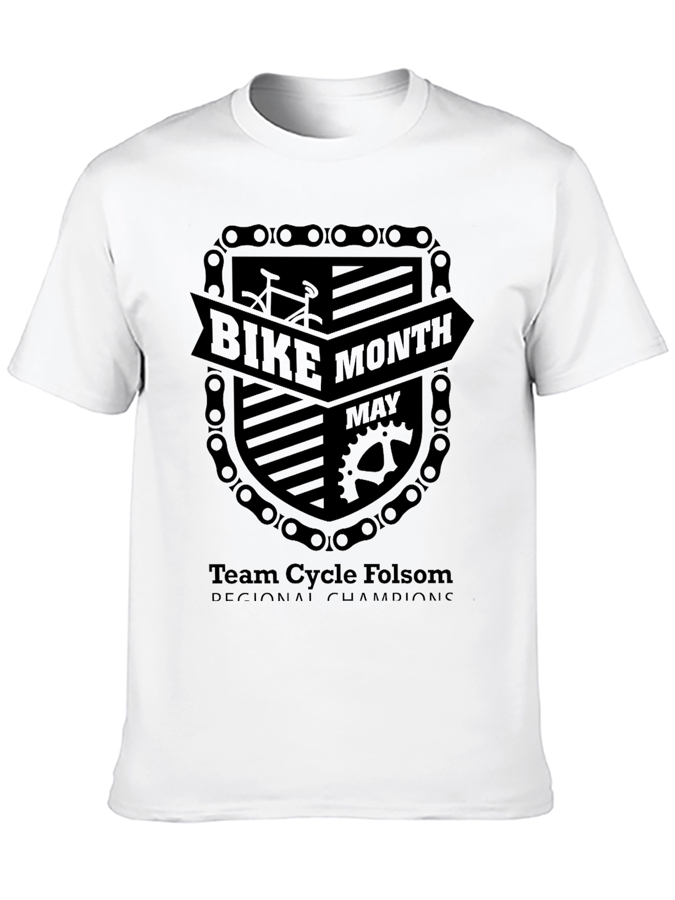 Bike Month T-Shirt - Team Cycle Folsom
