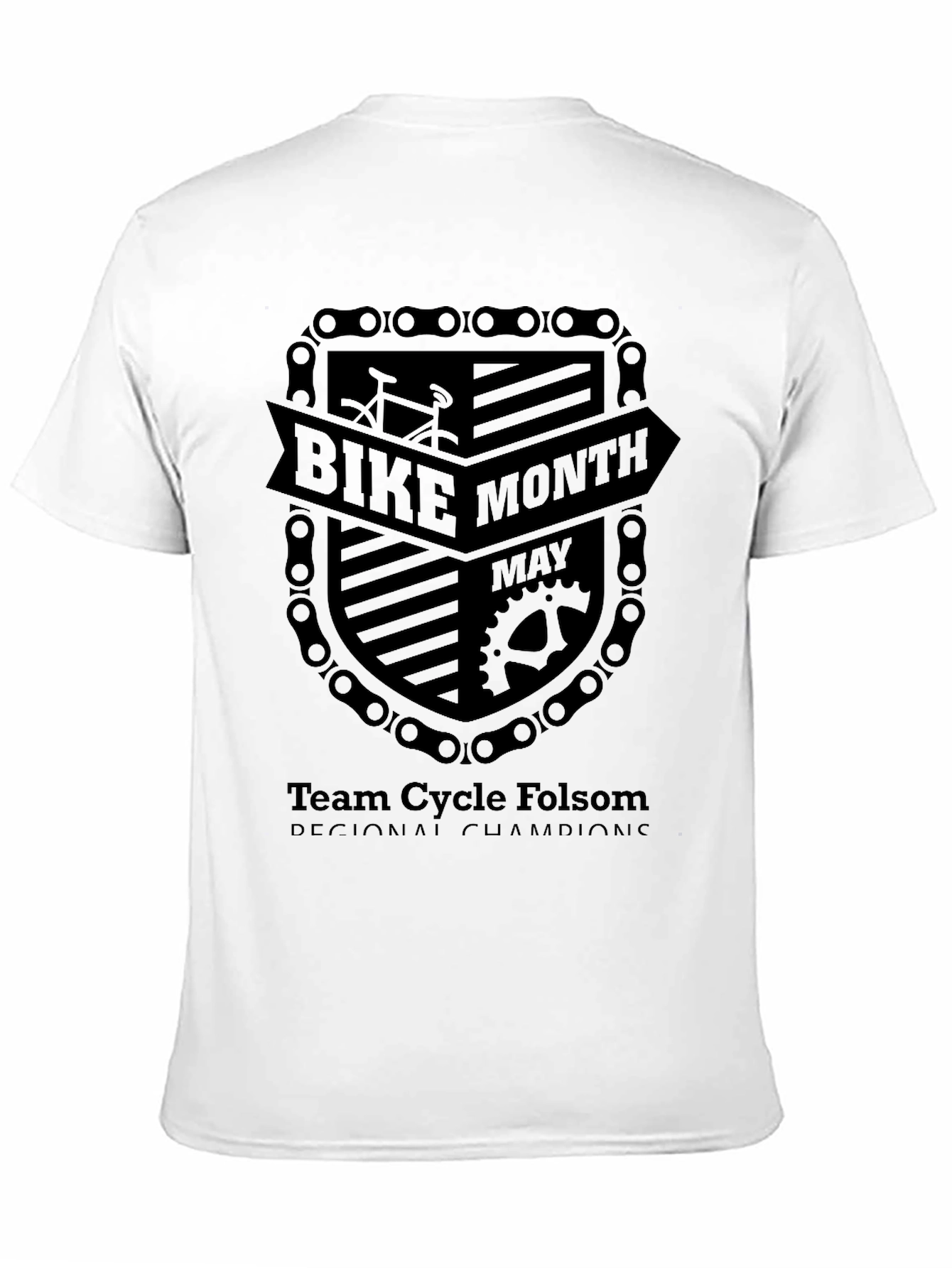 Bike Month T-Shirt - Team Cycle Folsom