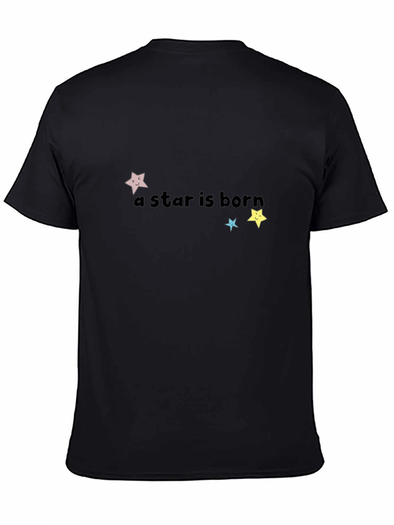 A Star Is Born Graphic Tee - Unisex Black T-Shirt