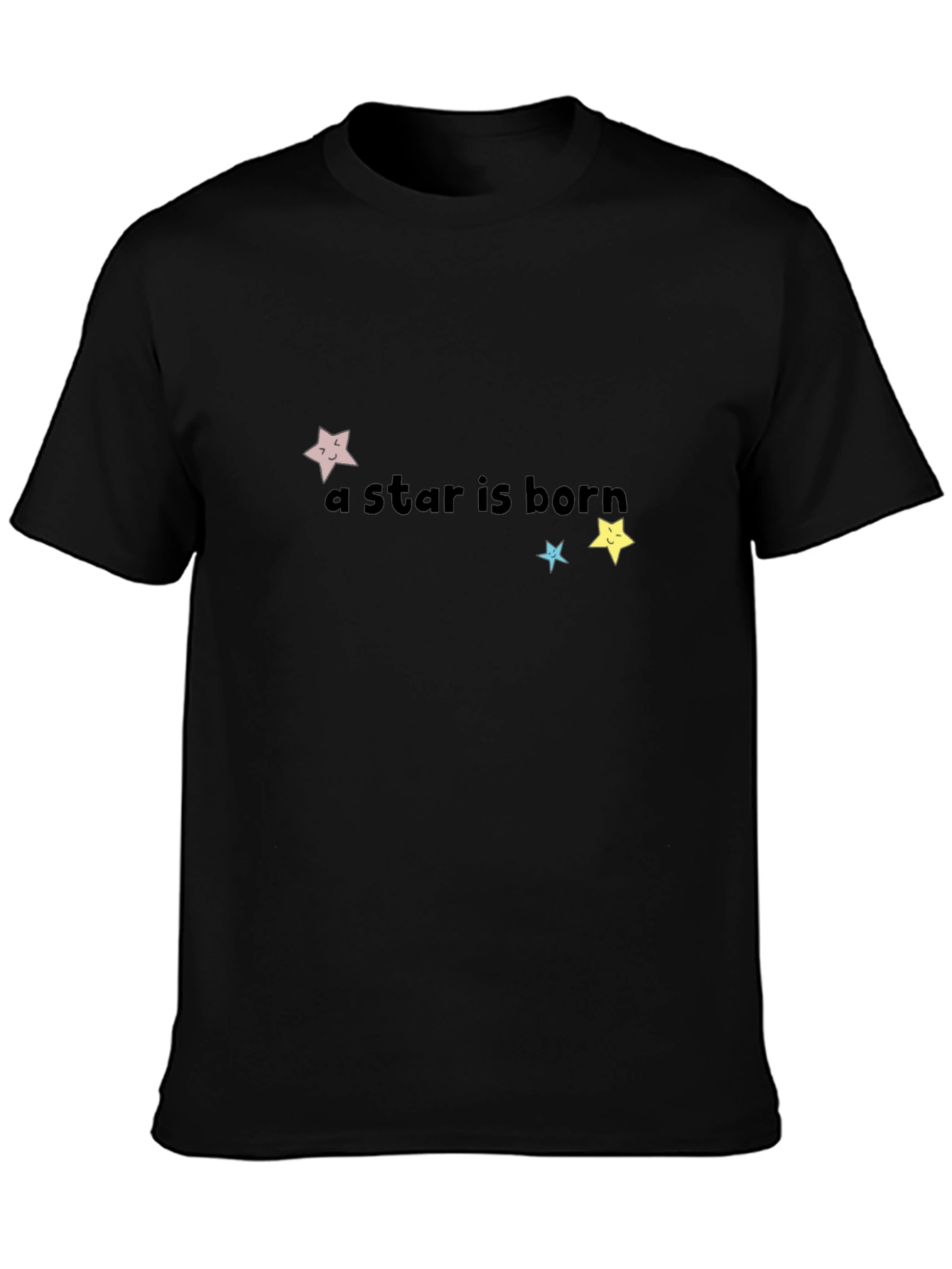A Star Is Born Graphic Tee - Unisex Black T-Shirt