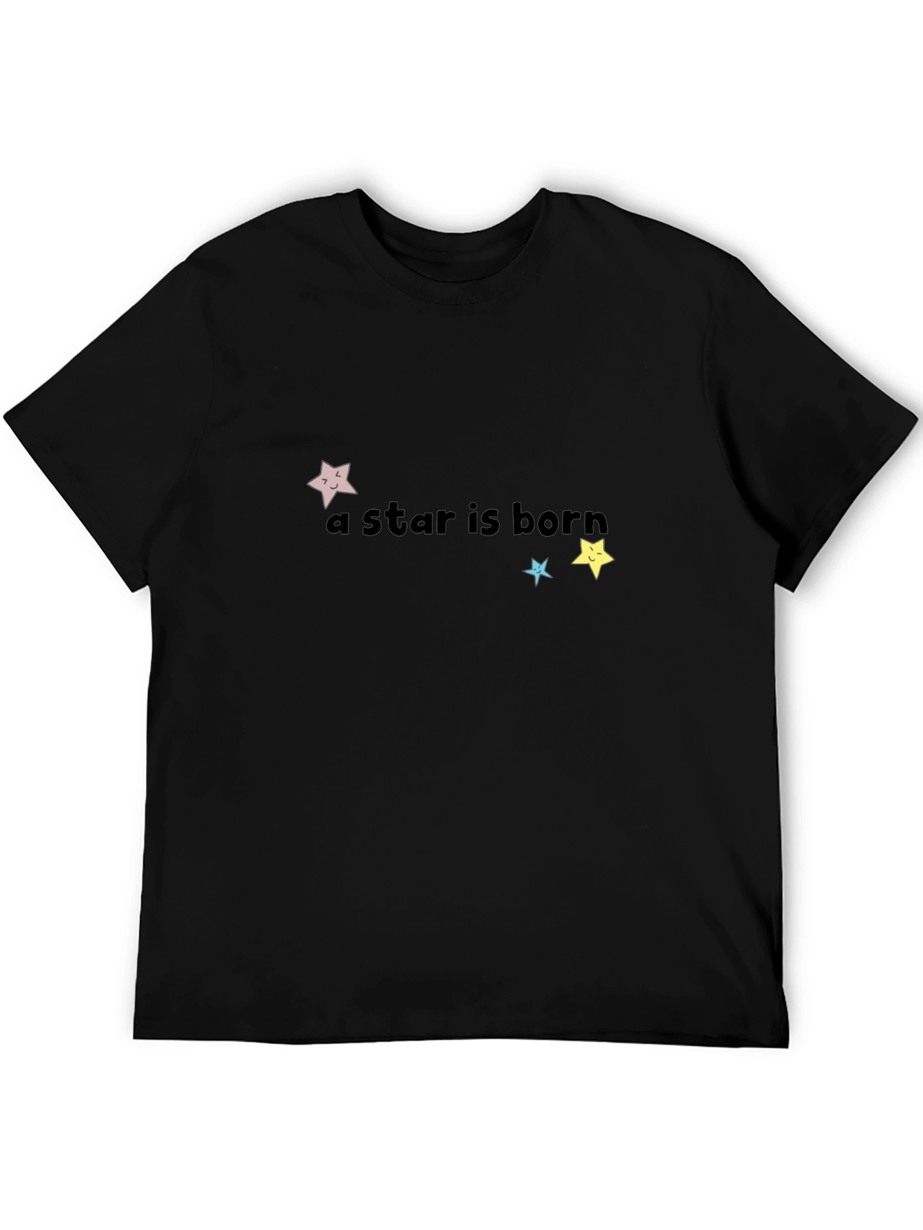 A Star Is Born Graphic Tee - Unisex Black T-Shirt