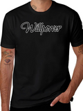 Willpower Graphic Tee - Black
