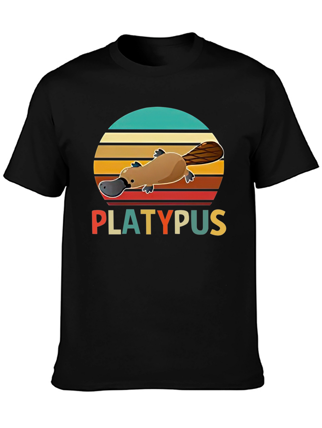 Retro Platypus T-Shirt - Unisex Graphic Tee