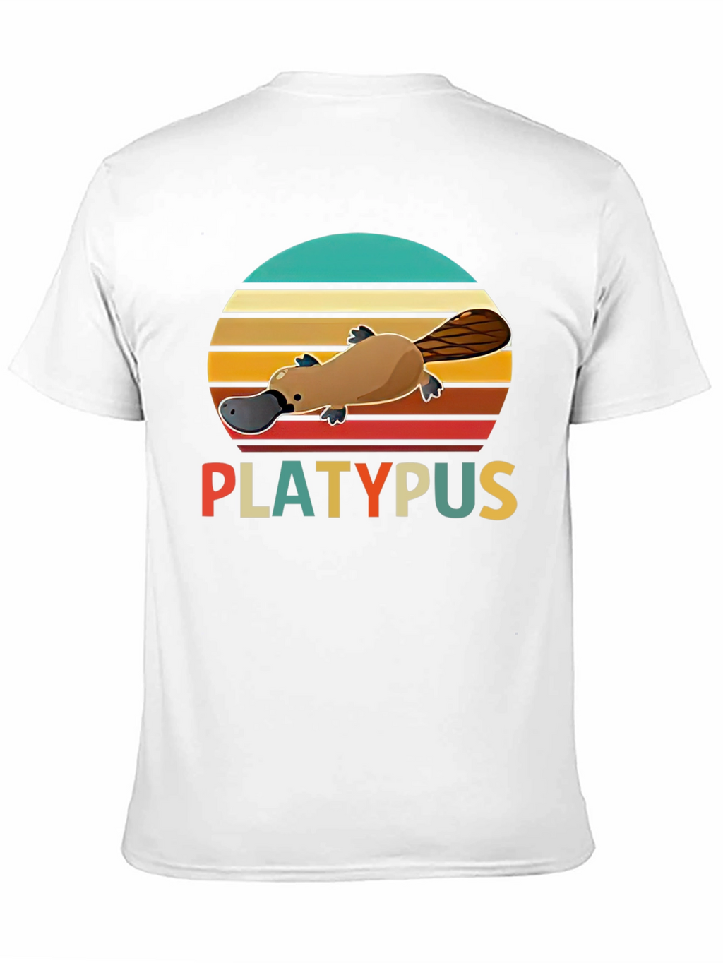 Retro Platypus T-Shirt - Unisex Graphic Tee