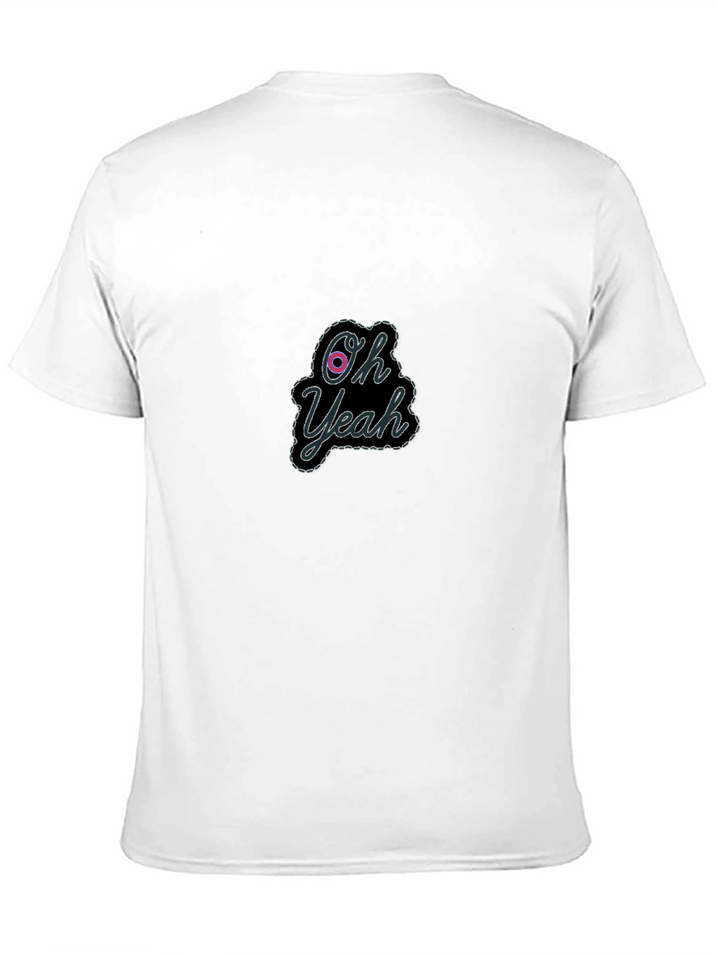 Oh Yeah Graphic Black Tee - Cool Casual Style