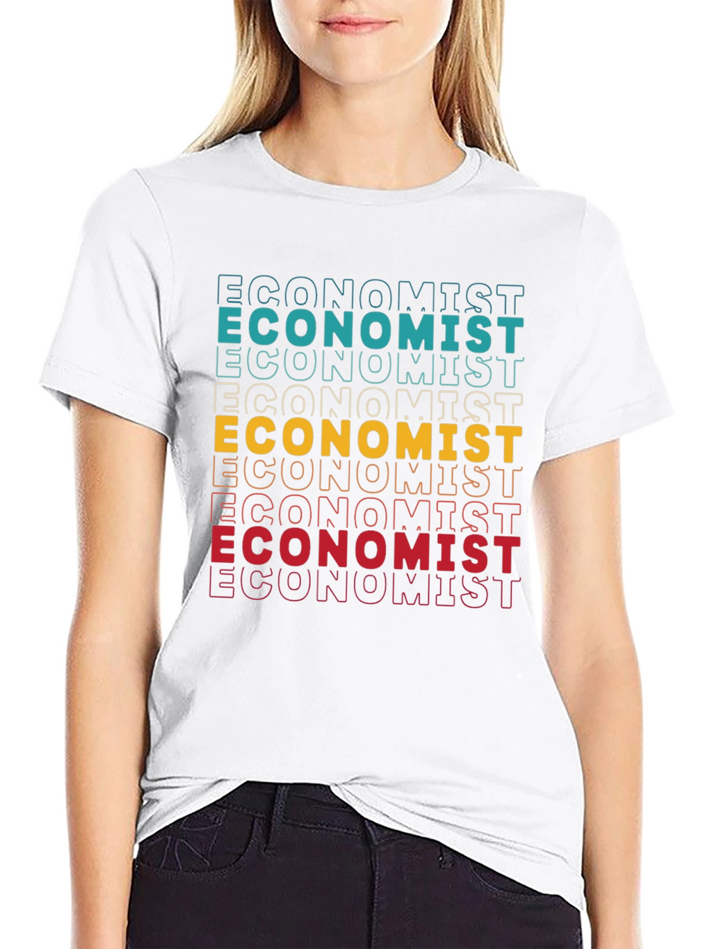 Economist Retro Graphic T-Shirt - Trendy Tee