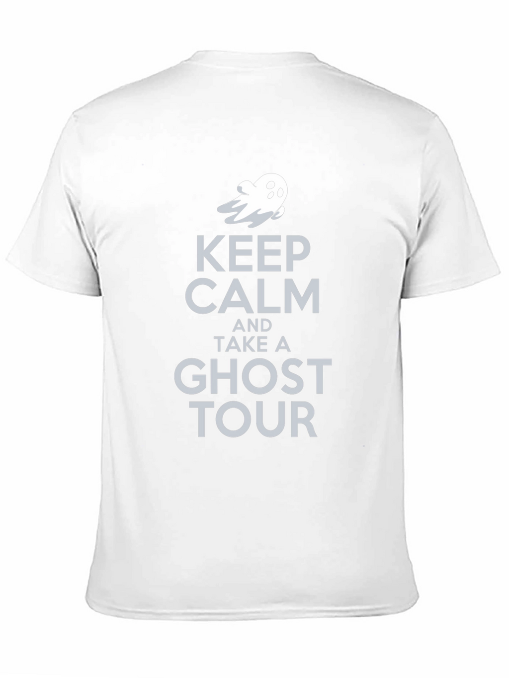 Keep Calm Ghost Tour Tee - Spooky Season Shirt