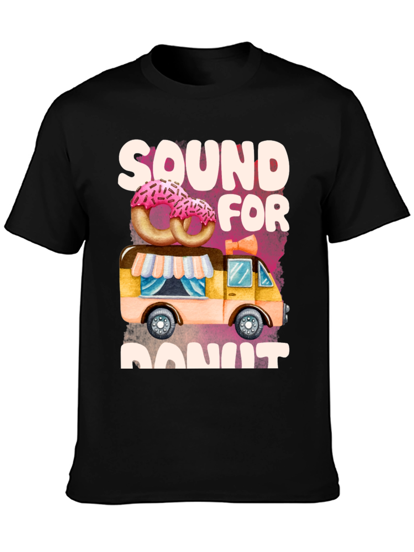 Sound For Donut T-Shirt: Sweet Treat Truck Tee