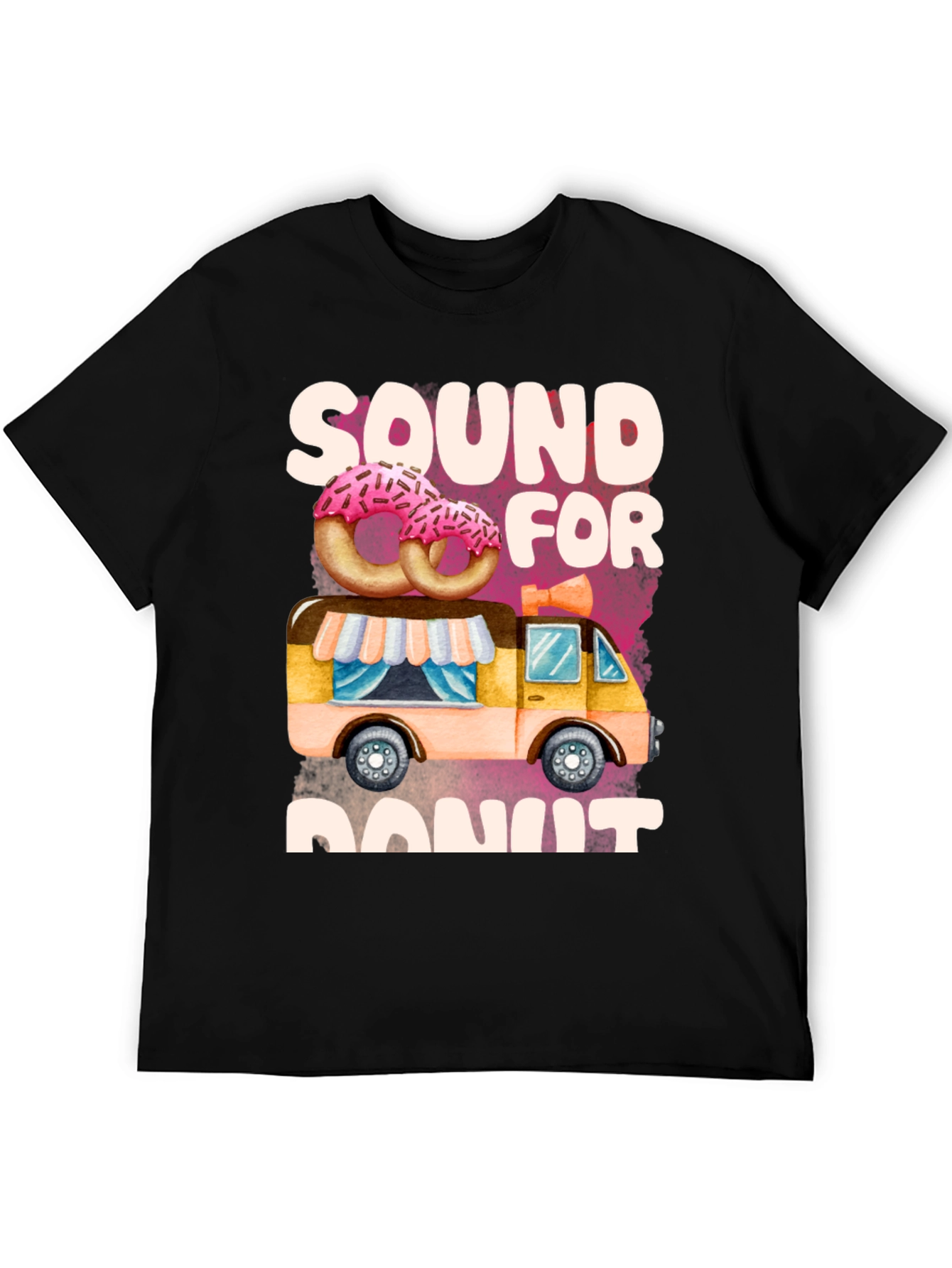 Sound For Donut T-Shirt: Sweet Treat Truck Tee