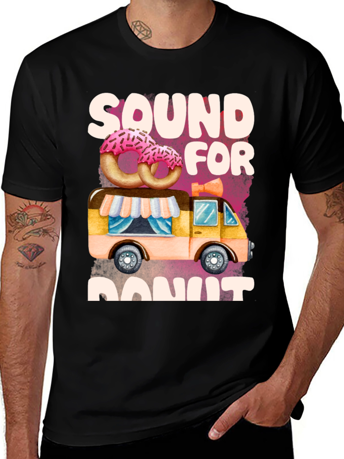 Sound For Donut T-Shirt: Sweet Treat Truck Tee