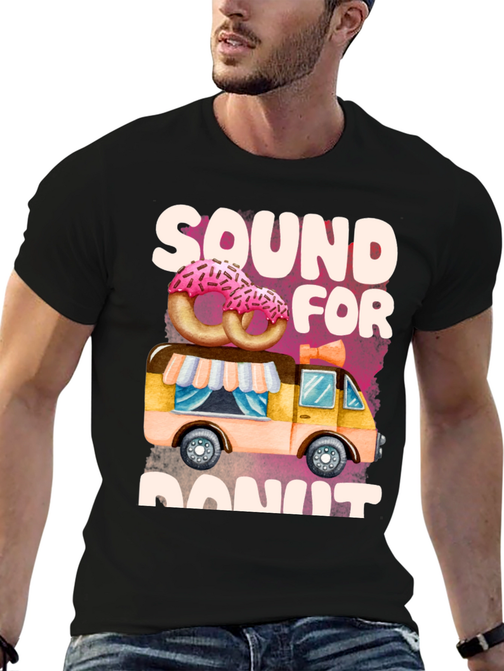 Sound For Donut T-Shirt: Sweet Treat Truck Tee
