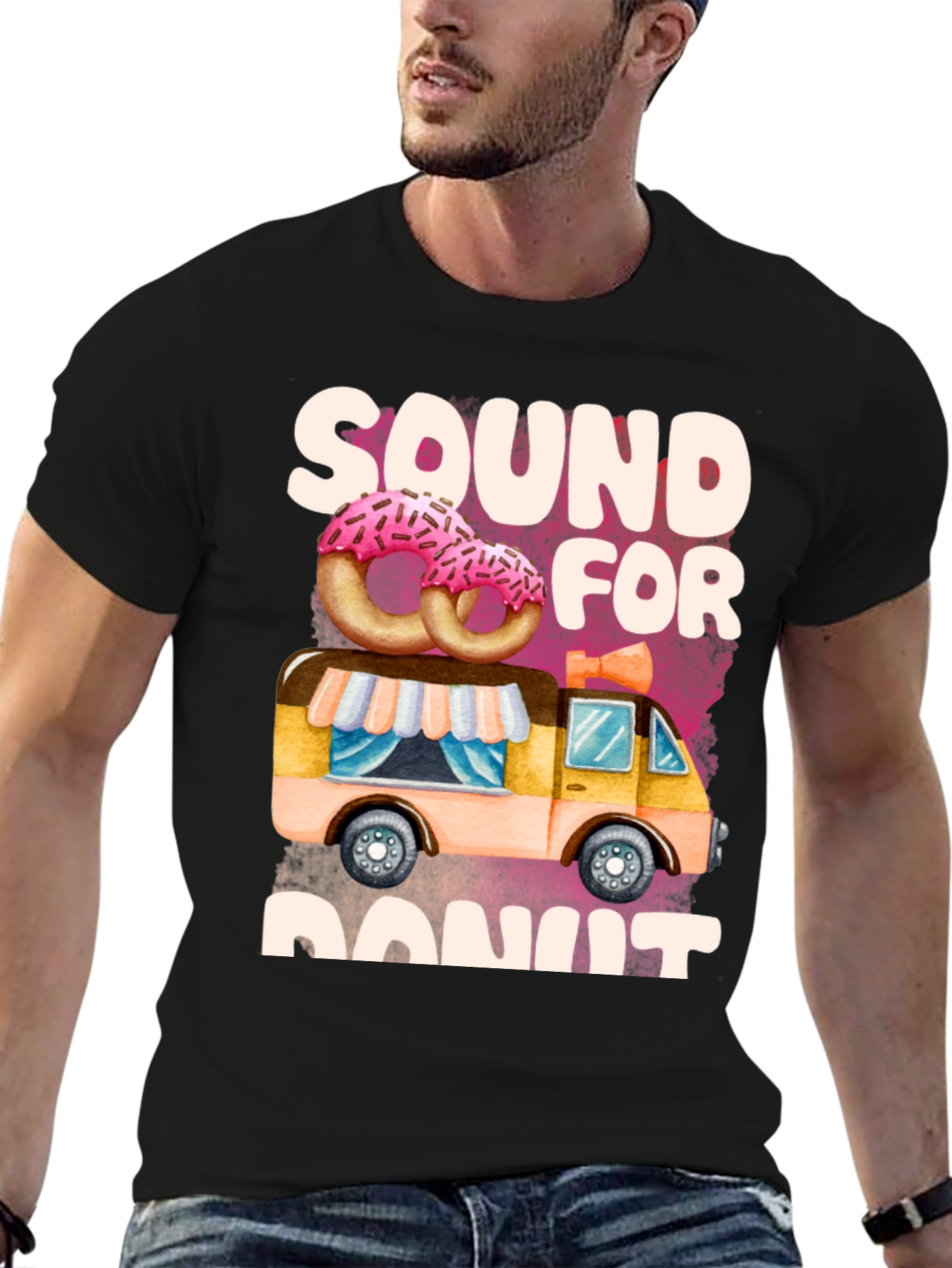 Sound For Donut T-Shirt: Sweet Treat Truck Tee