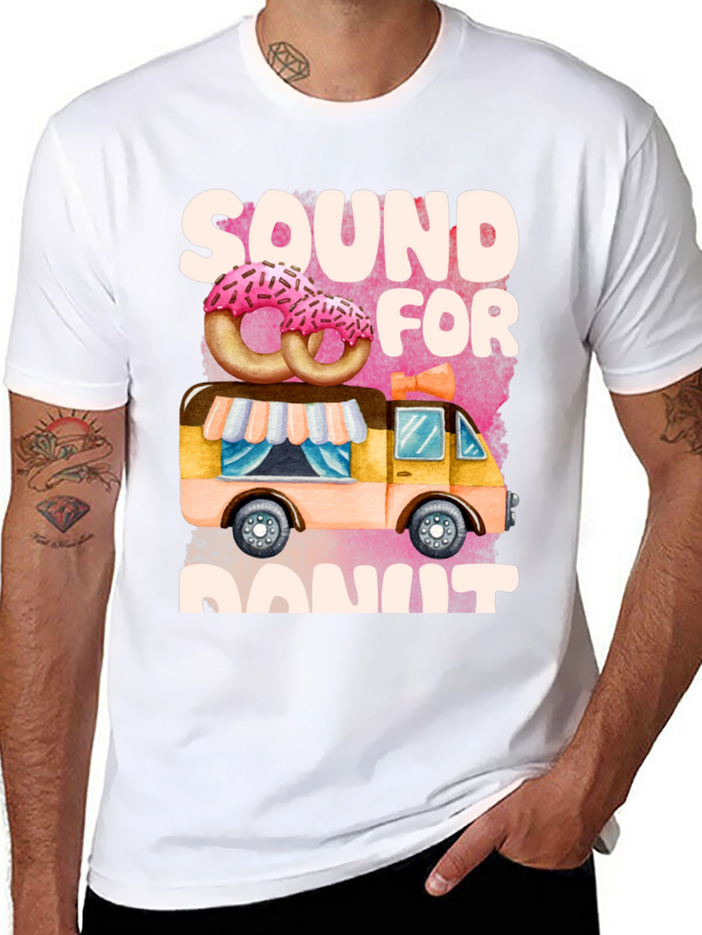 Sound For Donut T-Shirt: Sweet Treat Truck Tee