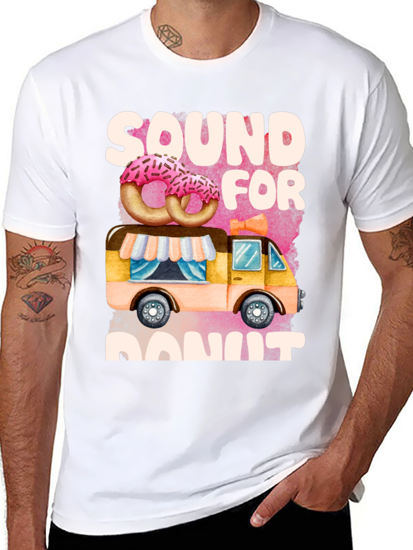 Sound For Donut T-Shirt: Sweet Treat Truck Tee