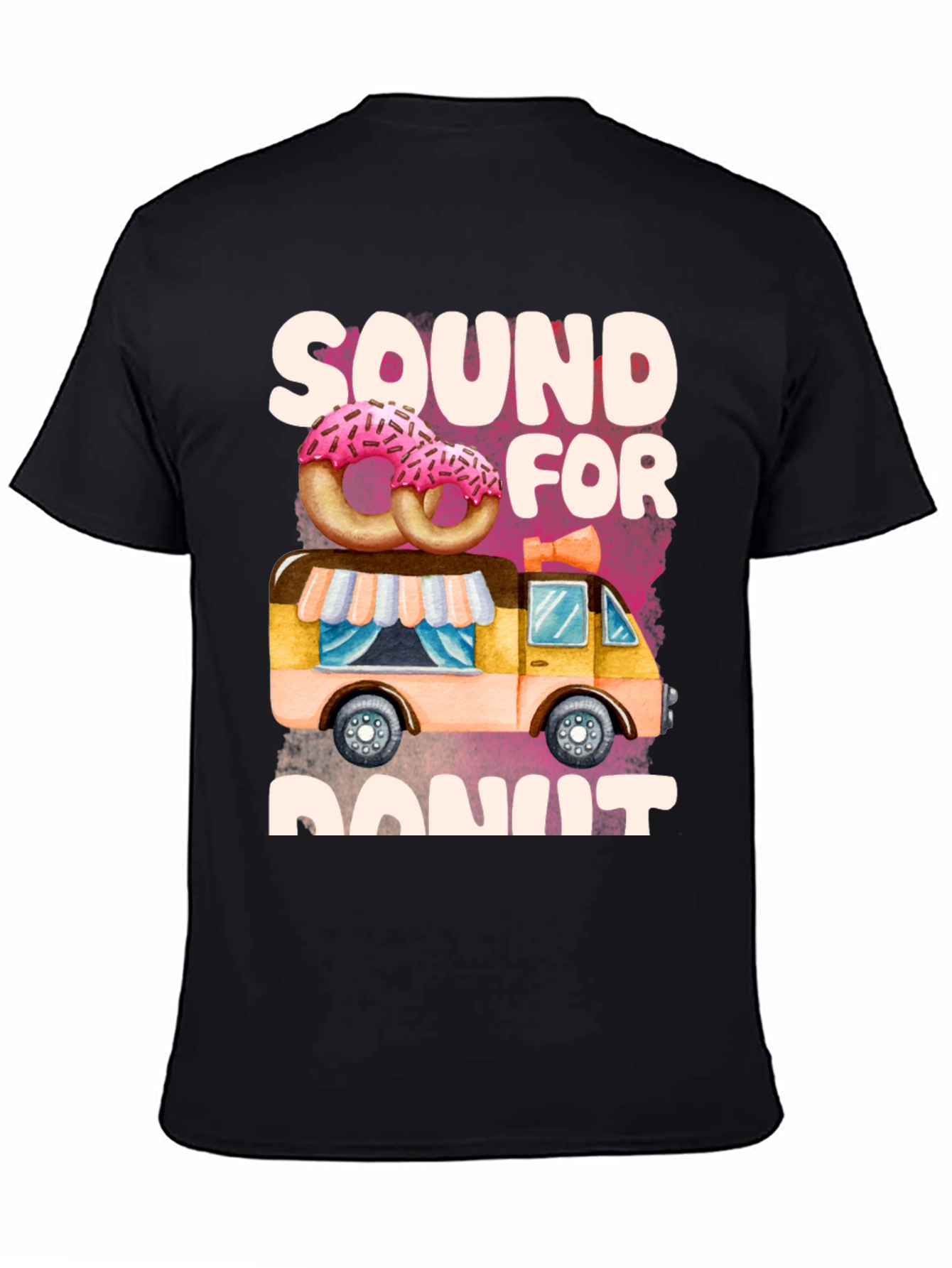 Sound For Donut T-Shirt: Sweet Treat Truck Tee