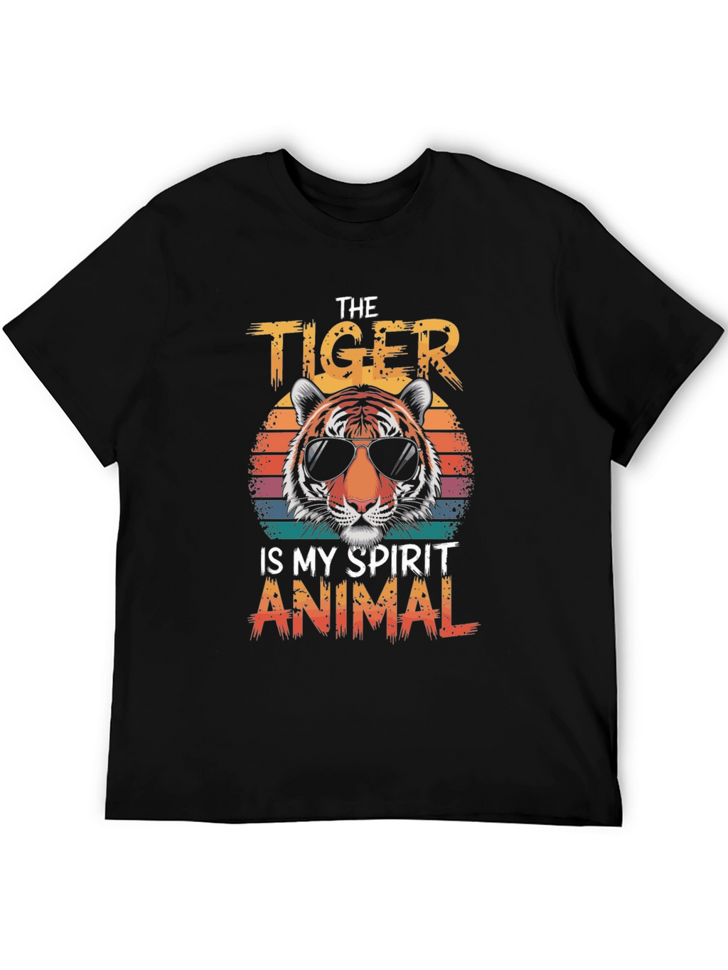Tiger Spirit Animal Graphic T-Shirt