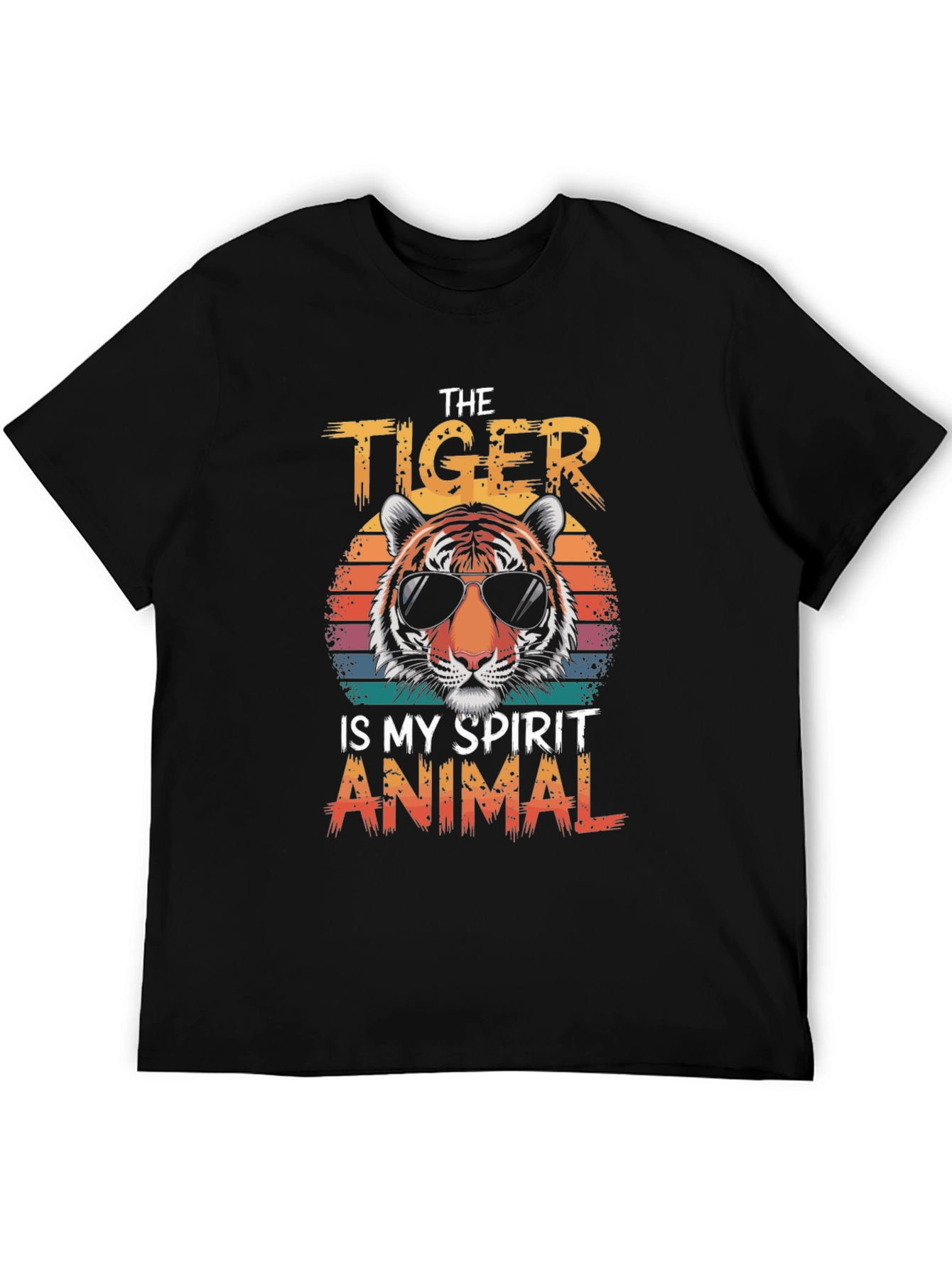 Tiger Spirit Animal Graphic T-Shirt