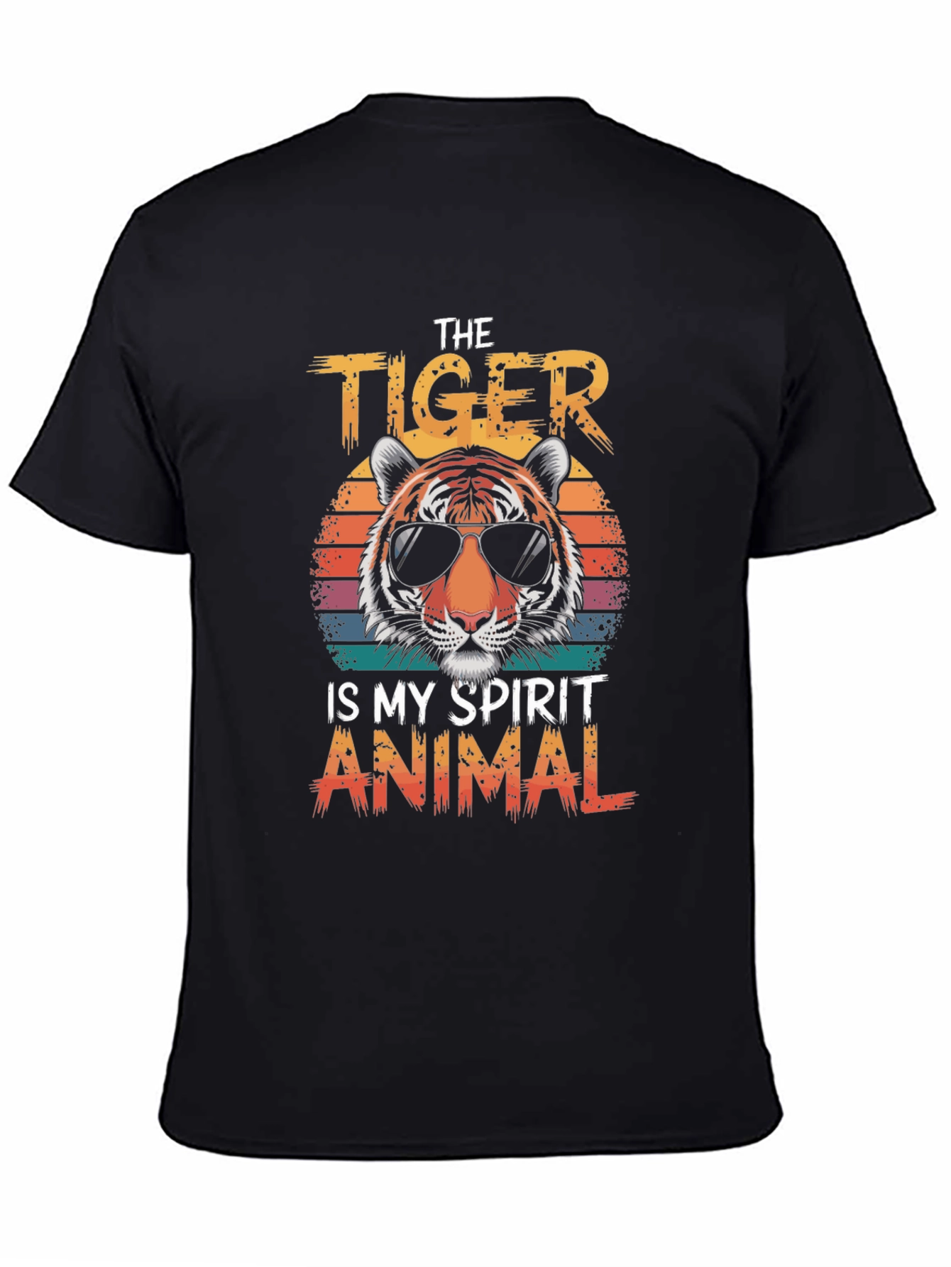 Tiger Spirit Animal Graphic T-Shirt