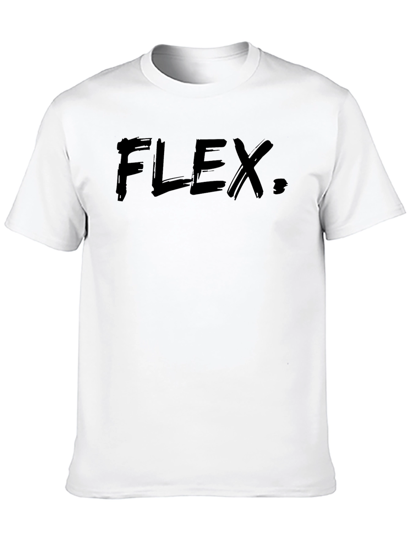 Mens FLEX. Graphic Black T-Shirt