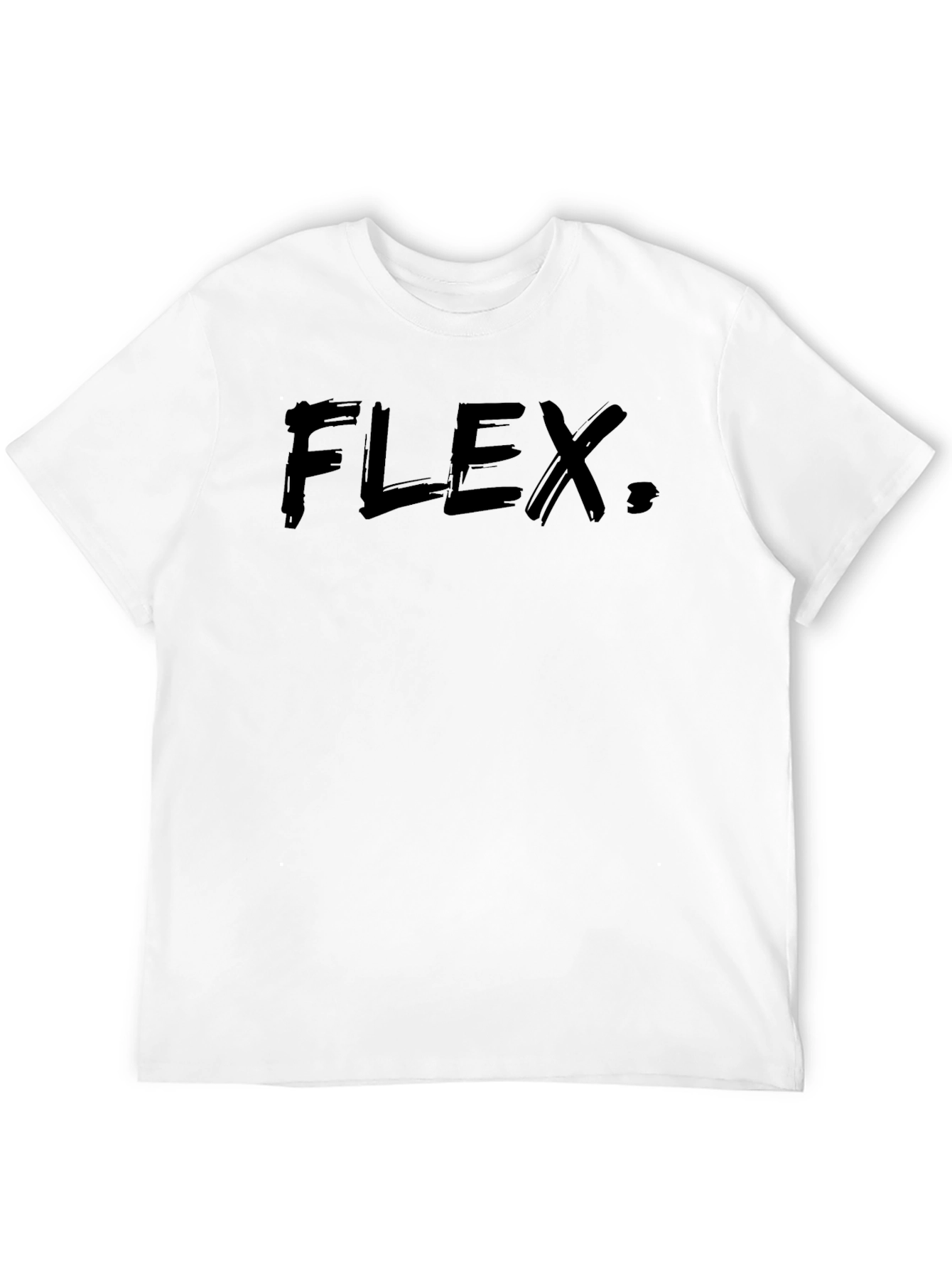 Mens FLEX. Graphic Black T-Shirt