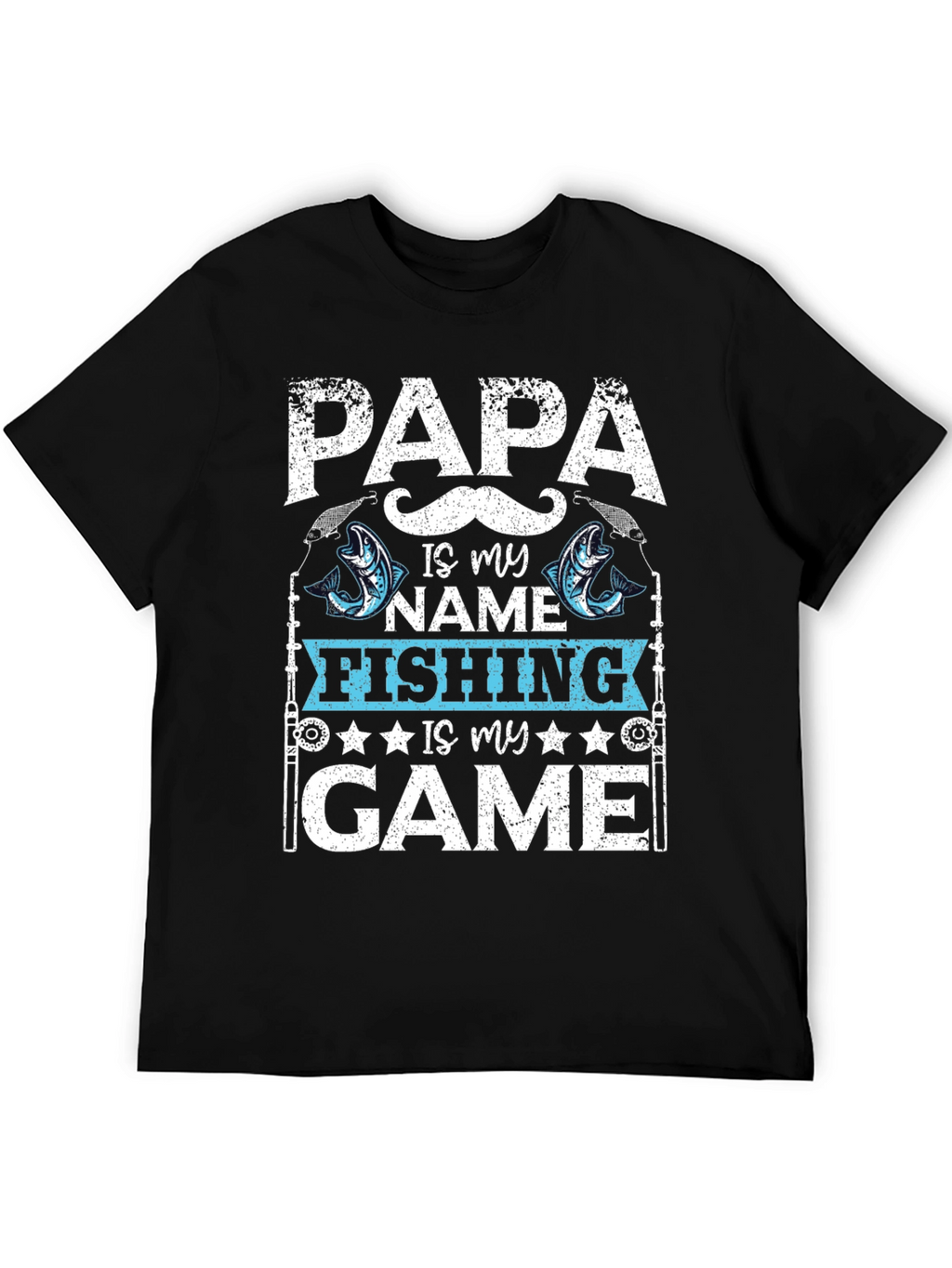 Papa Fishing Game T-Shirt