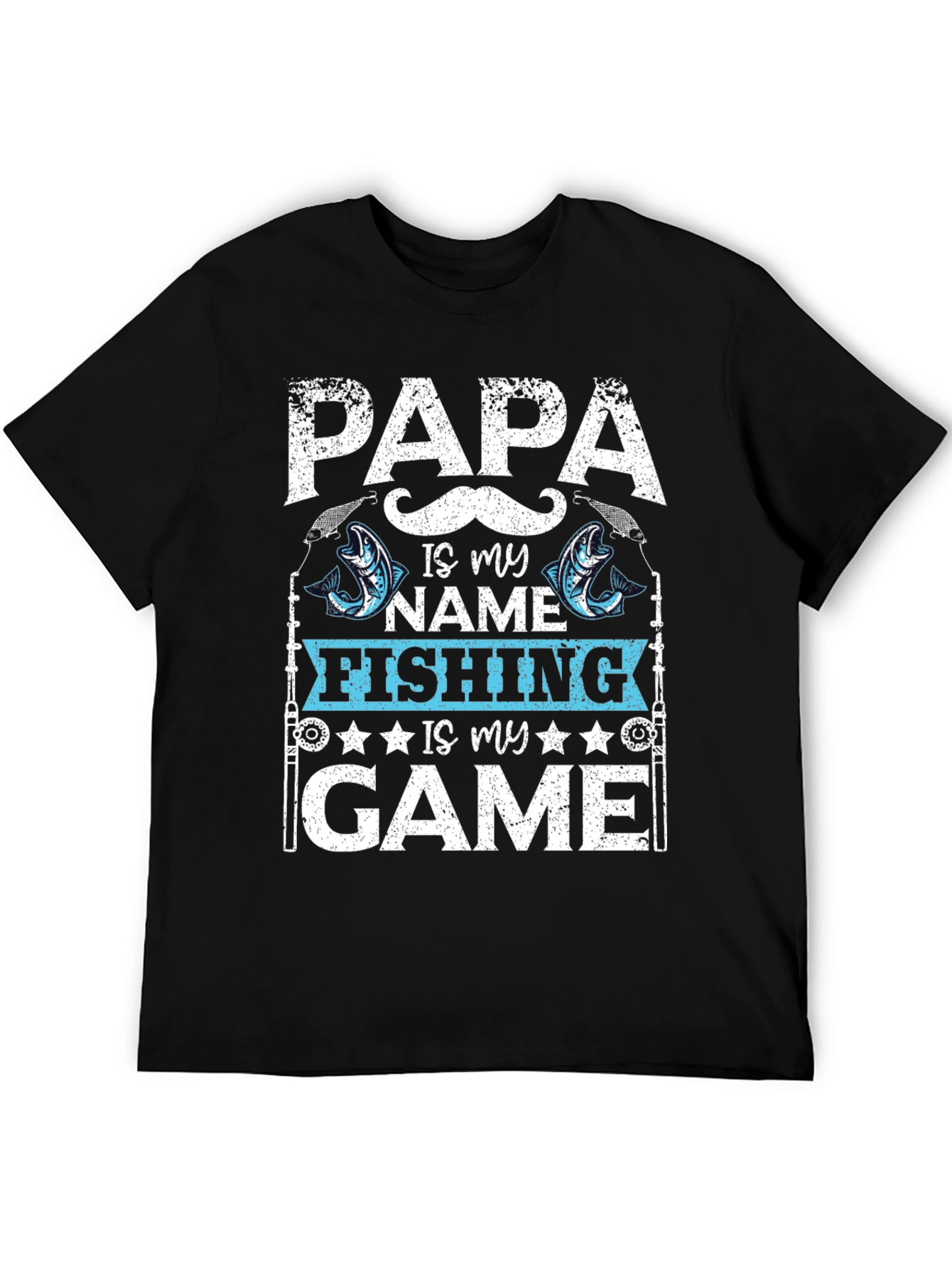 Papa Fishing Game T-Shirt