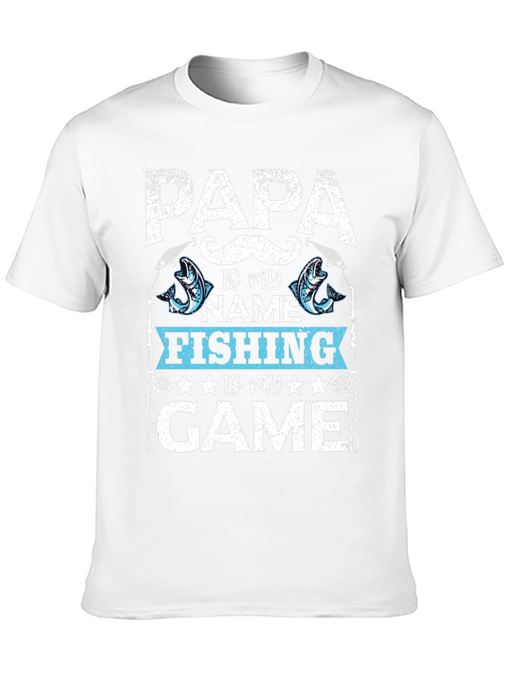 Papa Fishing Game T-Shirt