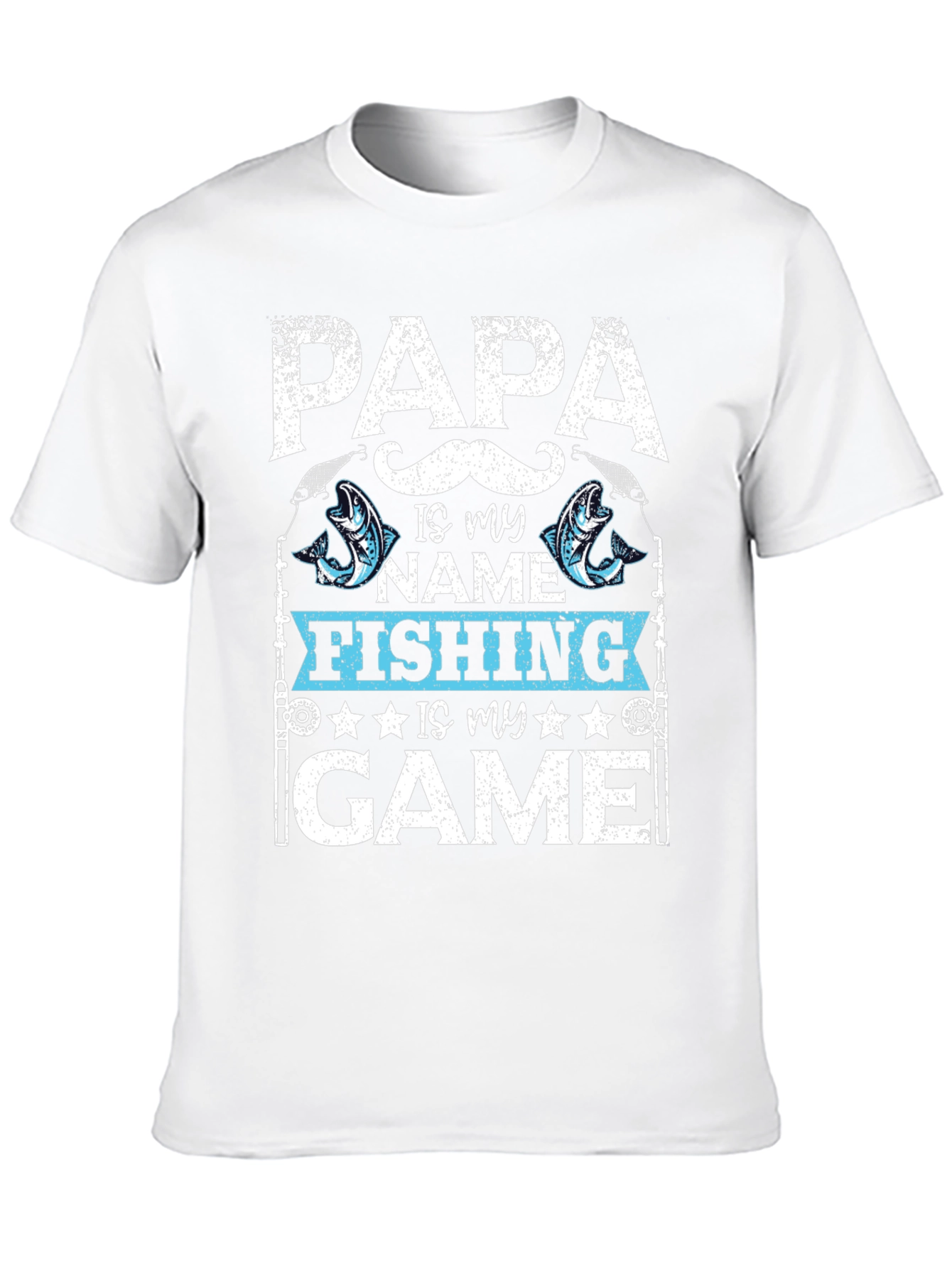 Papa Fishing Game T-Shirt