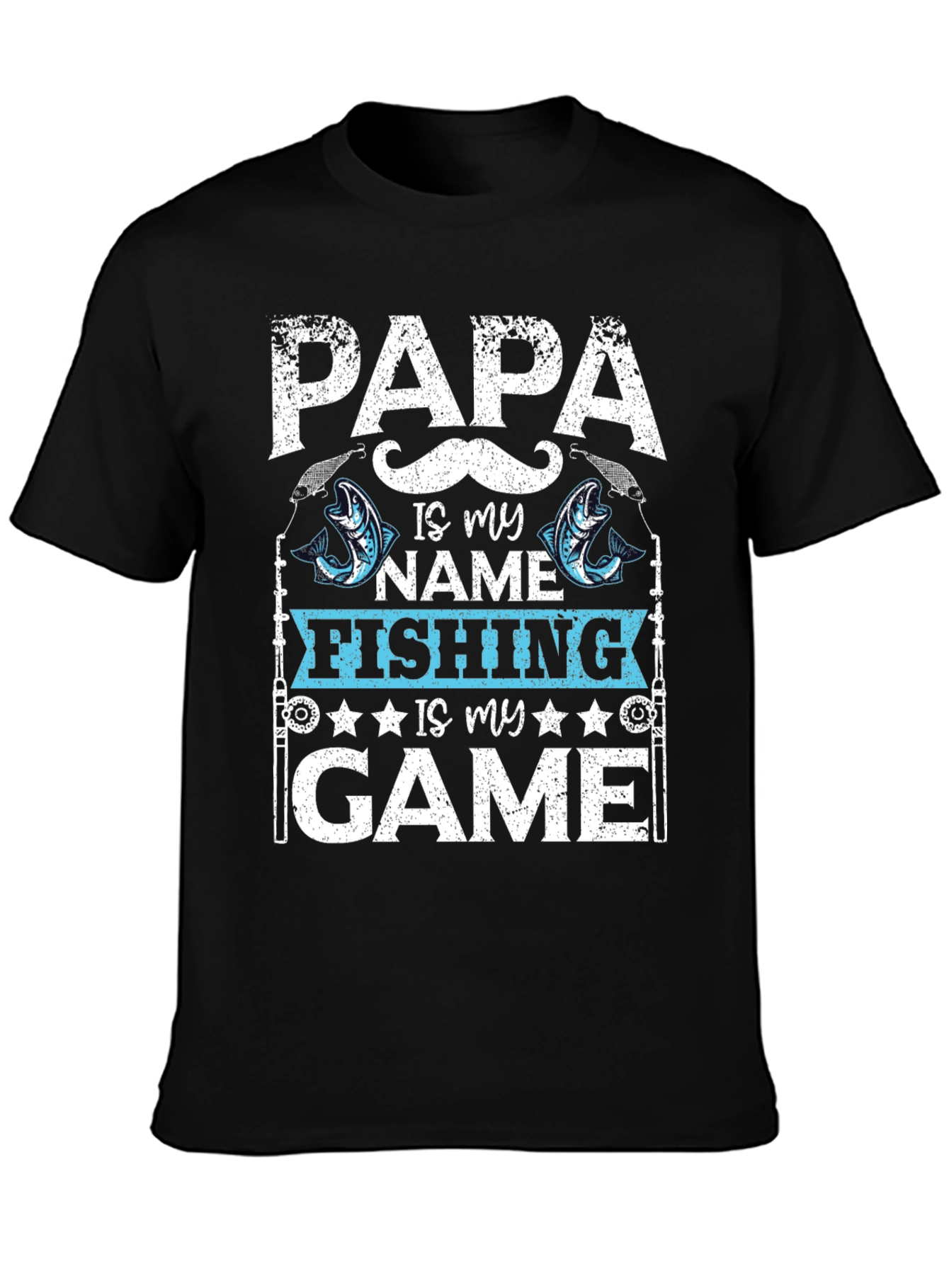 Papa Fishing Game T-Shirt