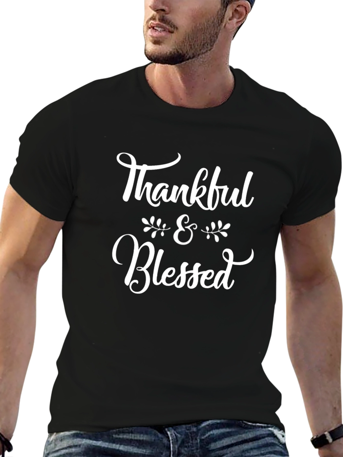 Thankful & Blessed Graphic Tee