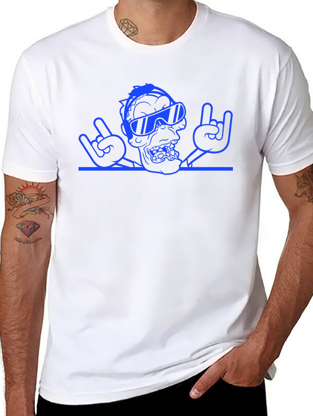 Cool Blue Rocker T-Shirt