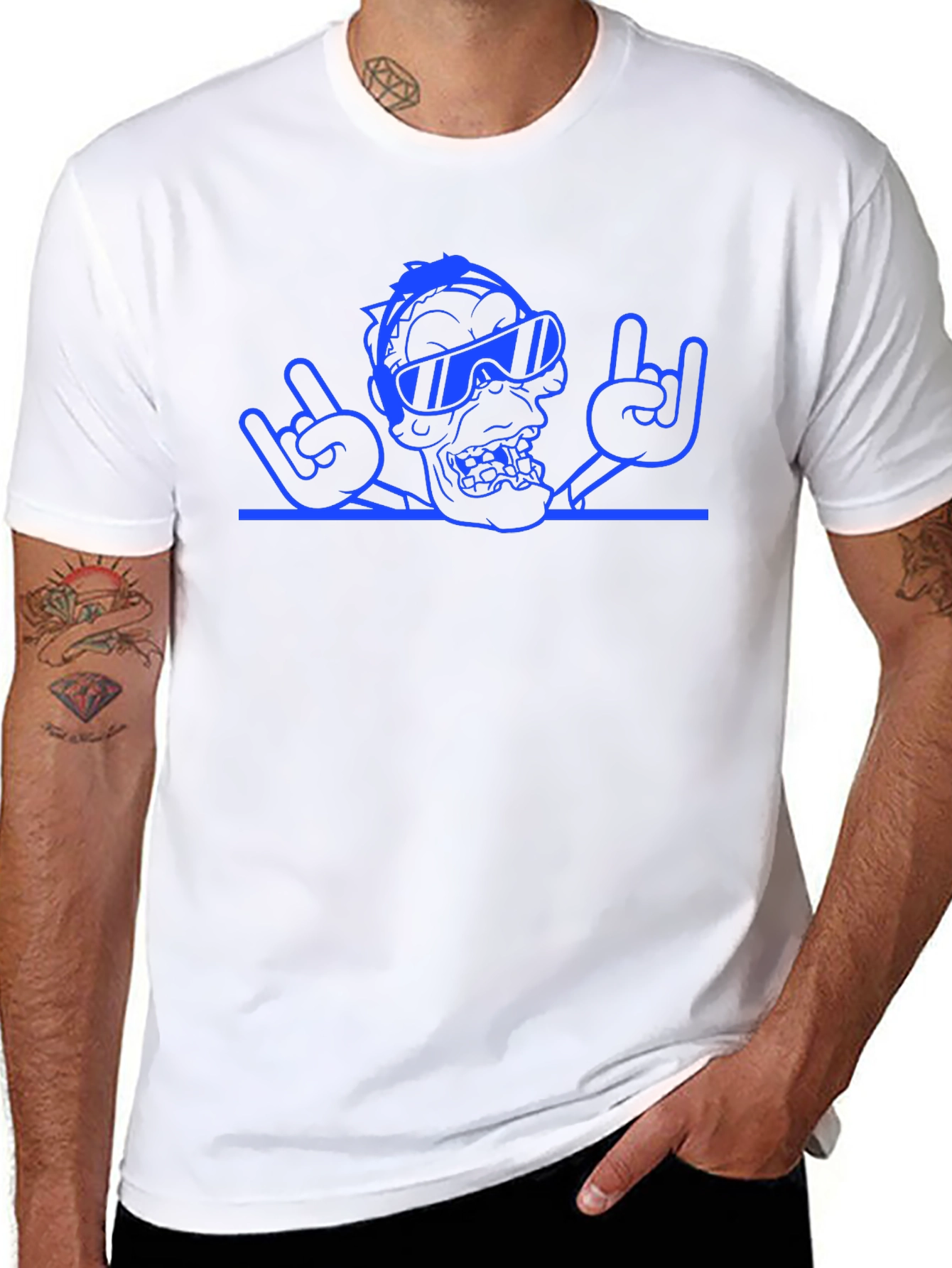 Cool Blue Rocker T-Shirt