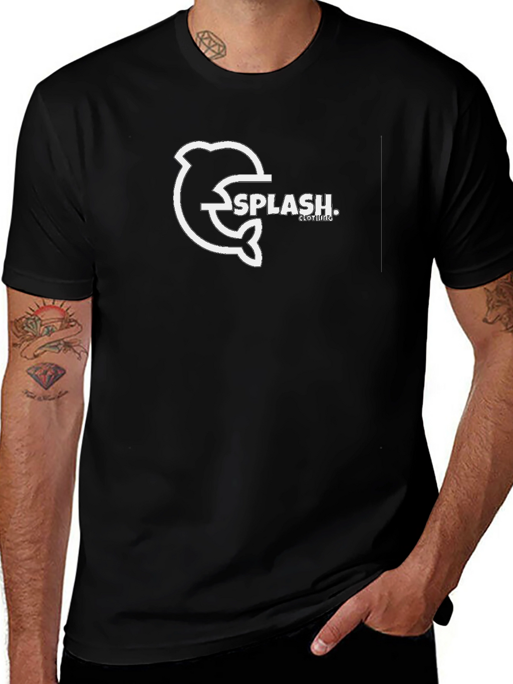 Splash Clothing Black T-Shirt