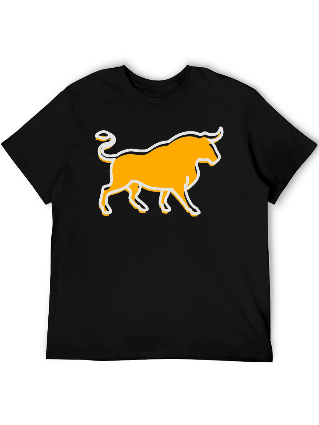 Bull Graphic T-Shirt - Black