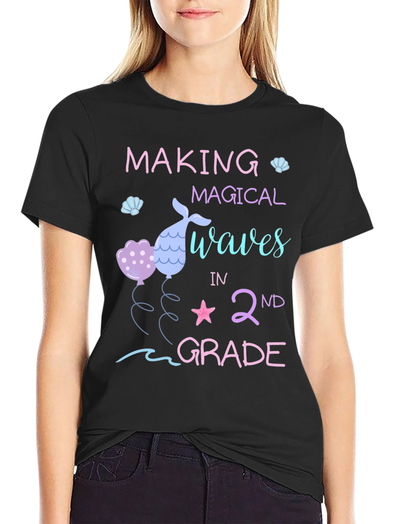 Magical Waves 2nd Grade T-Shirt