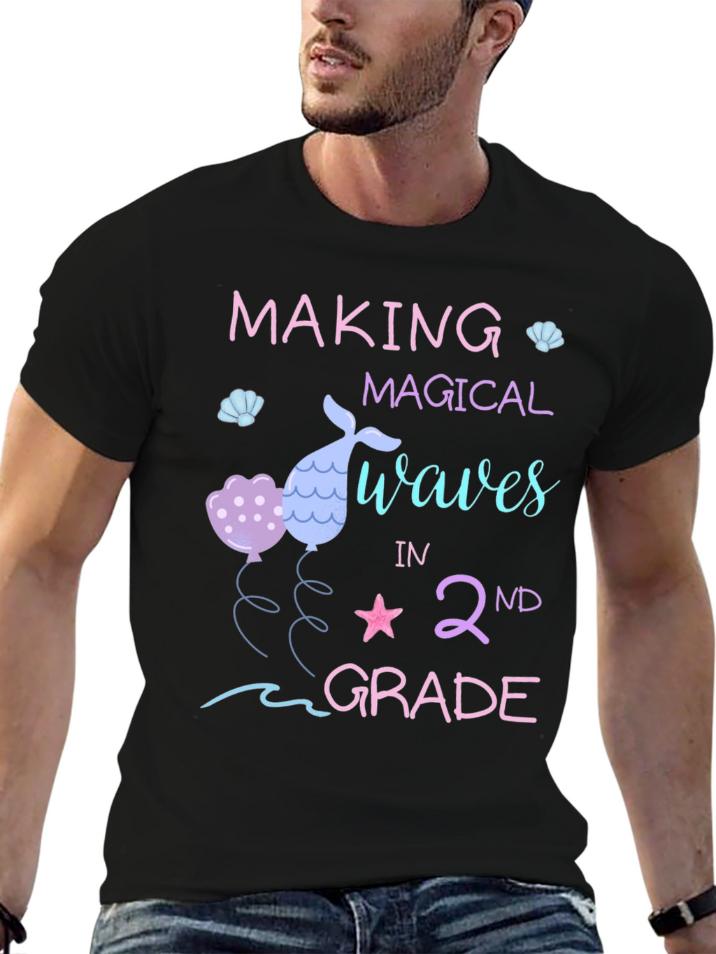 Magical Waves 2nd Grade T-Shirt