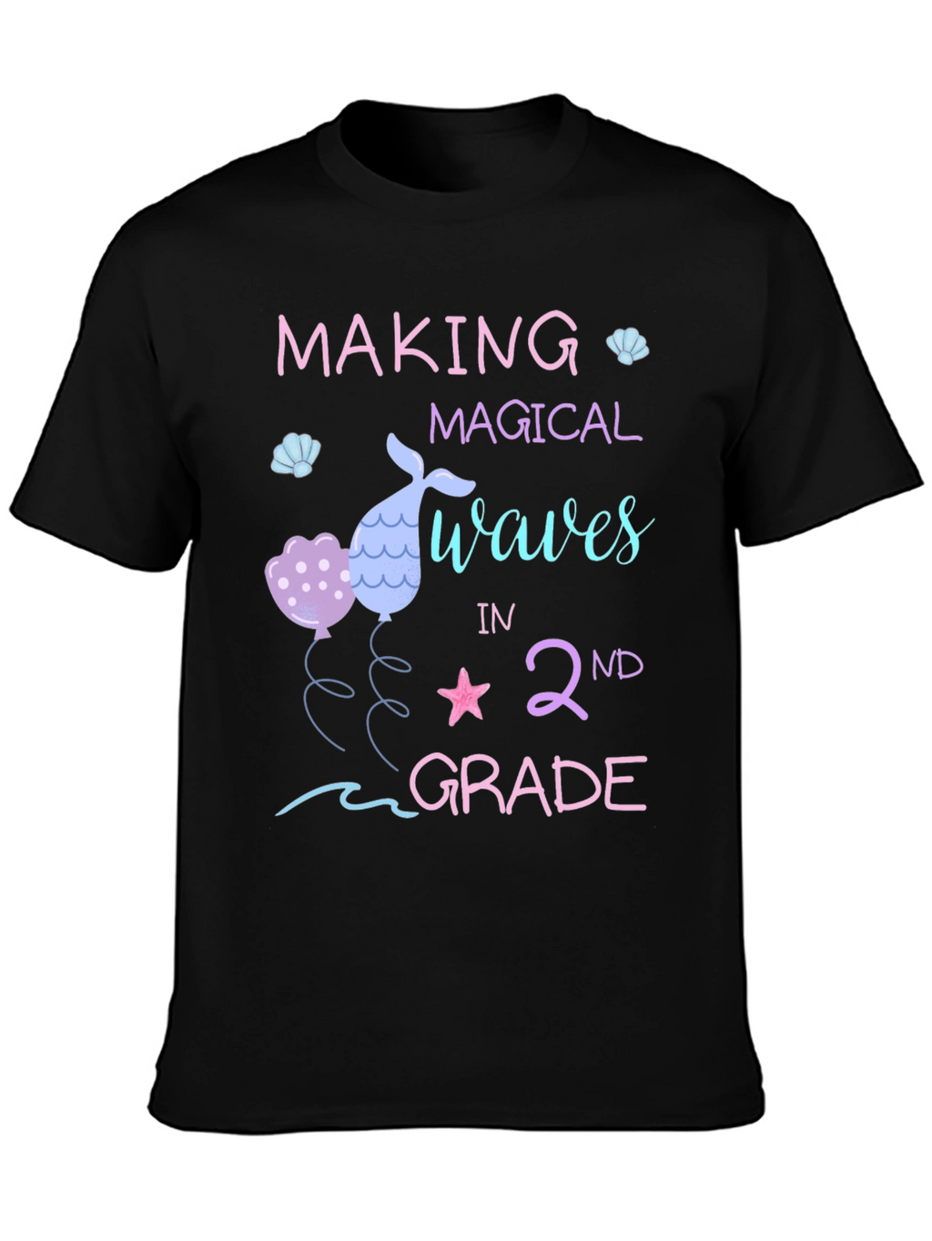 Magical Waves 2nd Grade T-Shirt