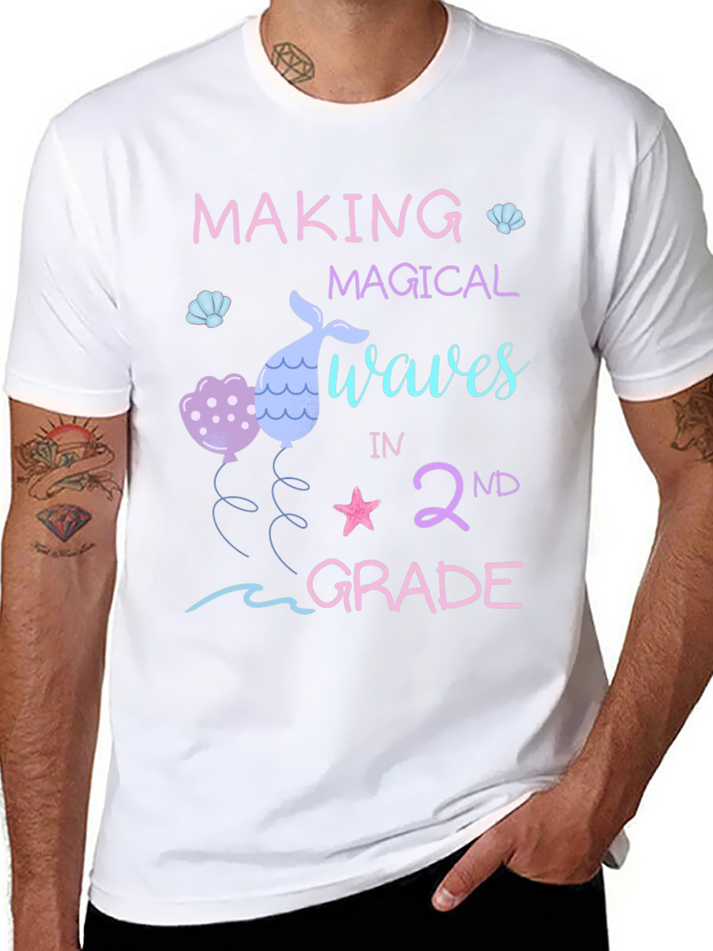 Magical Waves 2nd Grade T-Shirt