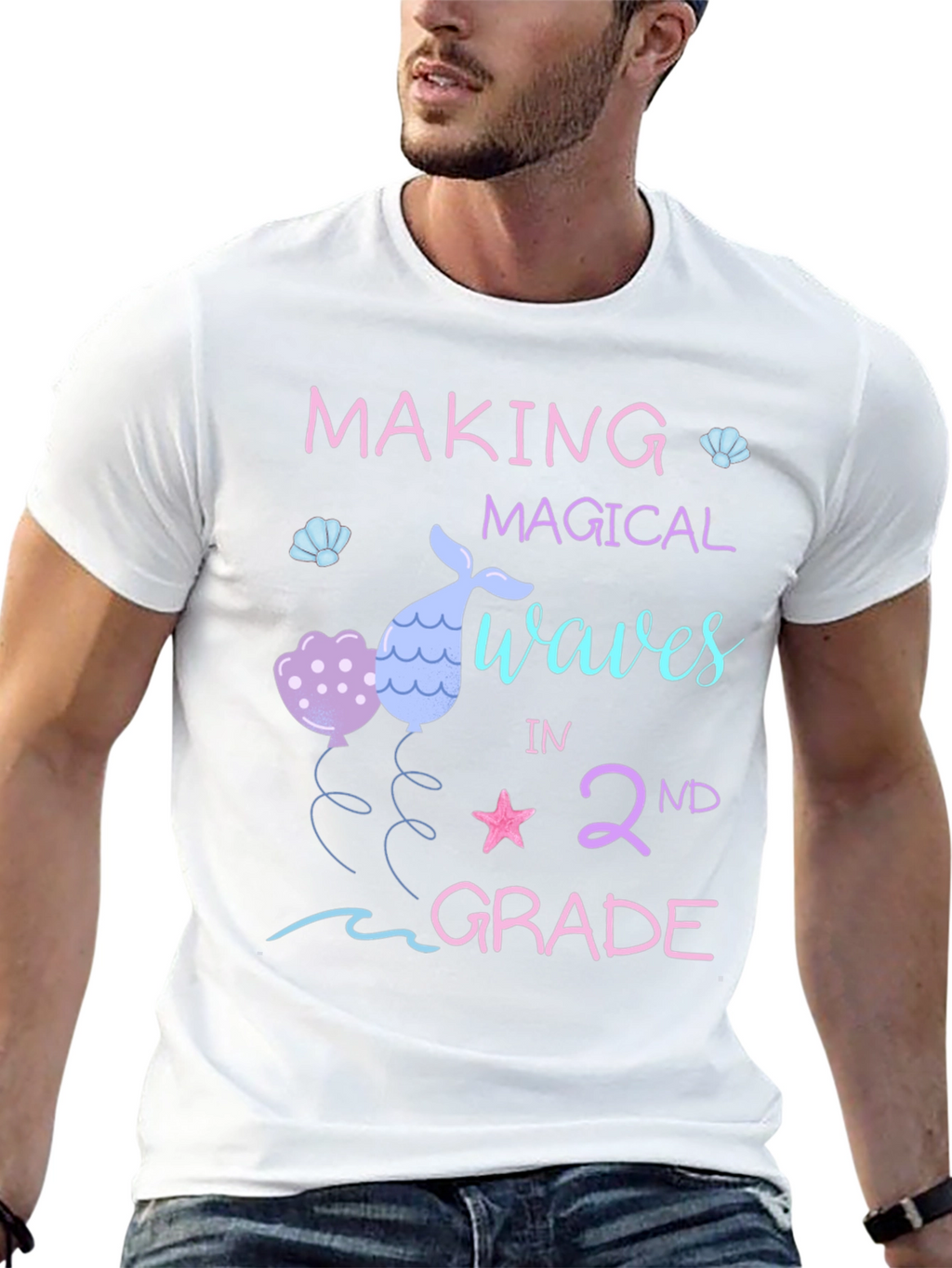 Magical Waves 2nd Grade T-Shirt