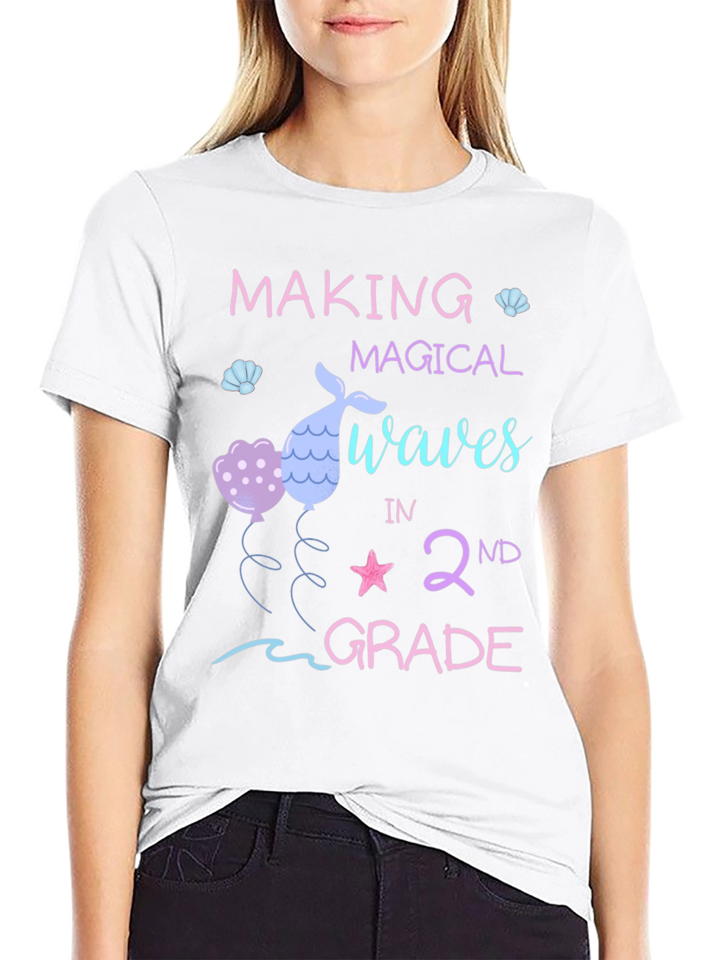 Magical Waves 2nd Grade T-Shirt