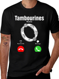 Tambourines Mobile Incoming Call T-Shirt